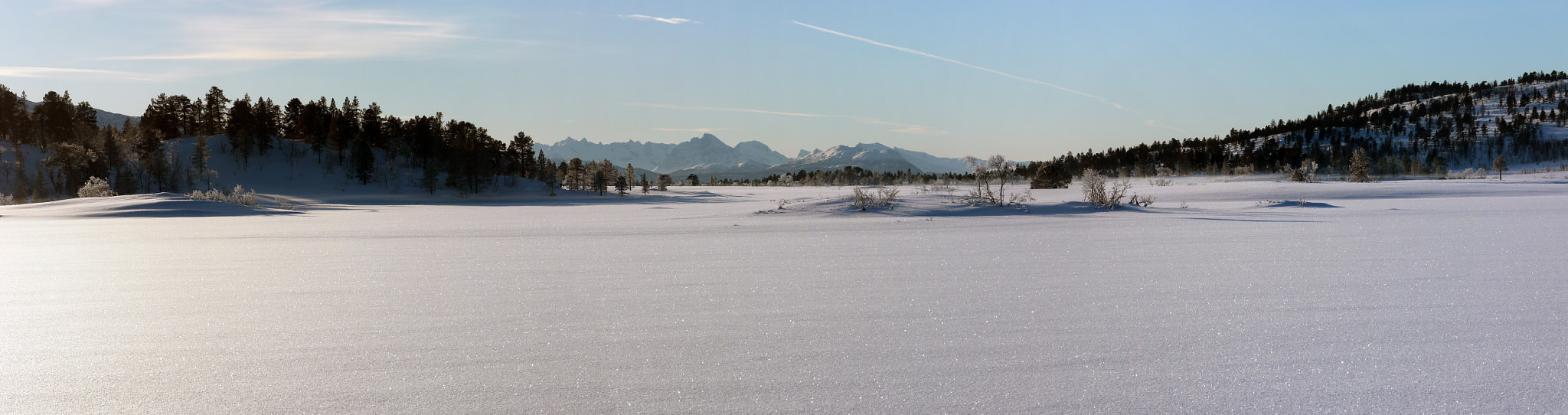 Panasonic Lumix DMC-GH1 sample photo. Inner part of senja by winter photography