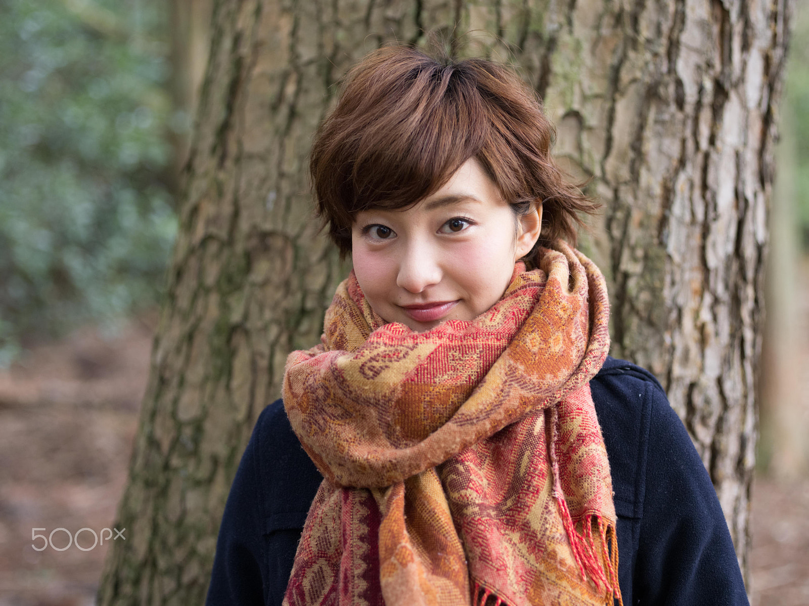 Pentax 645D + smc PENTAX-FA645 75mm F2.8 sample photo. Winter girl photography