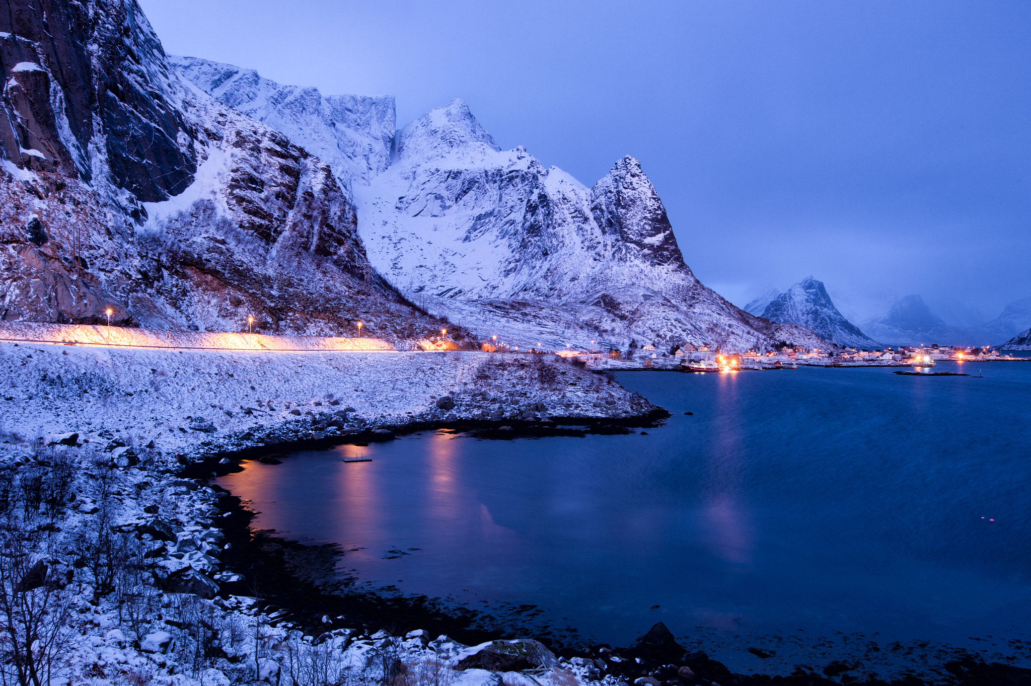 Nikon Df sample photo. The blue days of winter photography