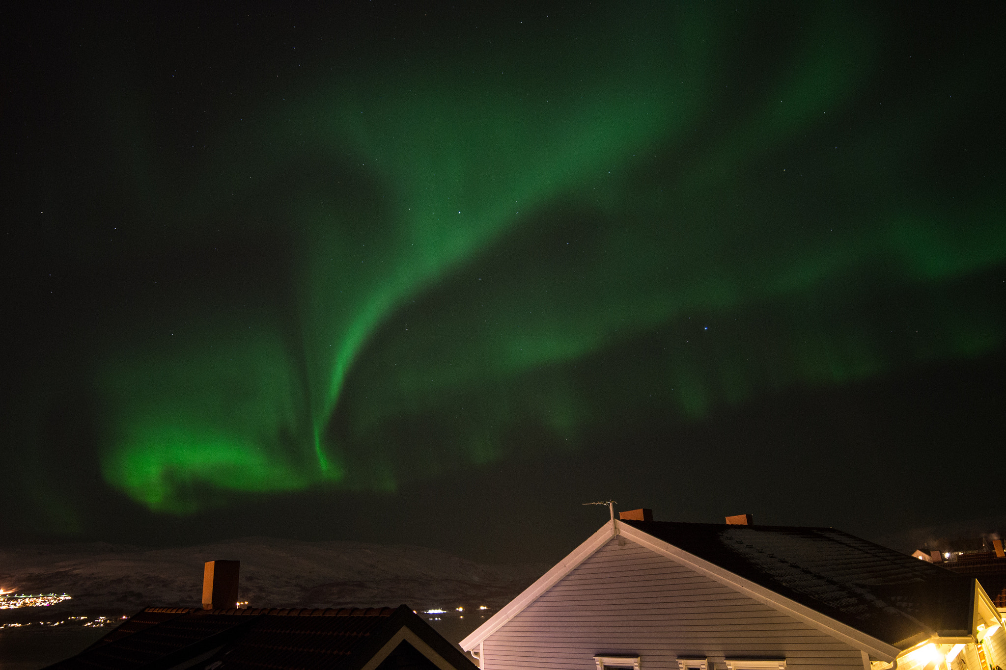 Samyang 14mm F2.8 ED AS IF UMC sample photo. Aurora photography