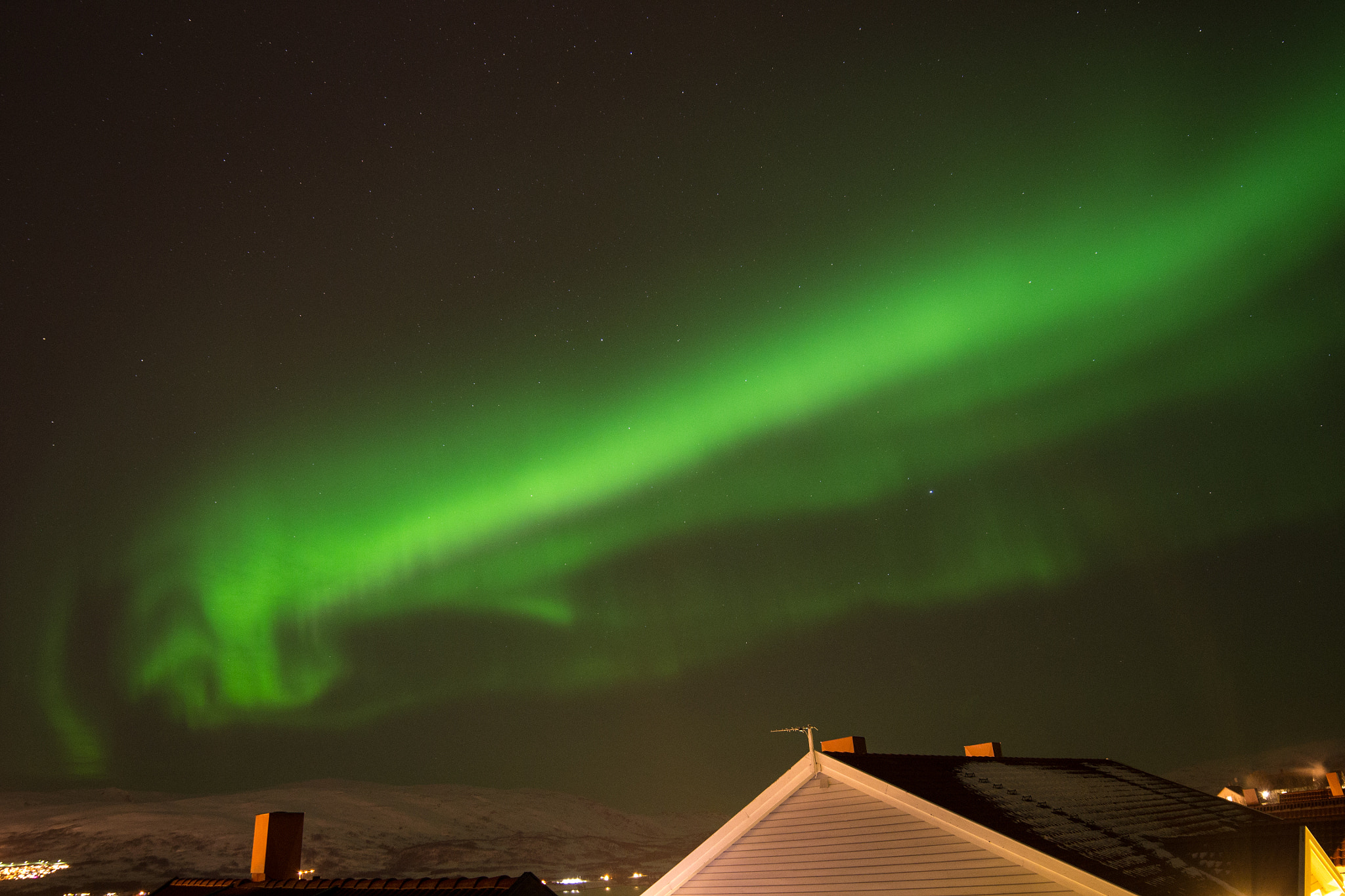 Samyang 14mm F2.8 ED AS IF UMC sample photo. Aurora photography