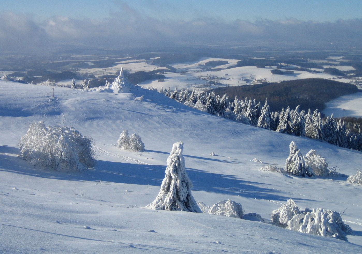 Canon DIGITAL IXUS 40 sample photo. ______winterdream in the rhoen mountains______ photography
