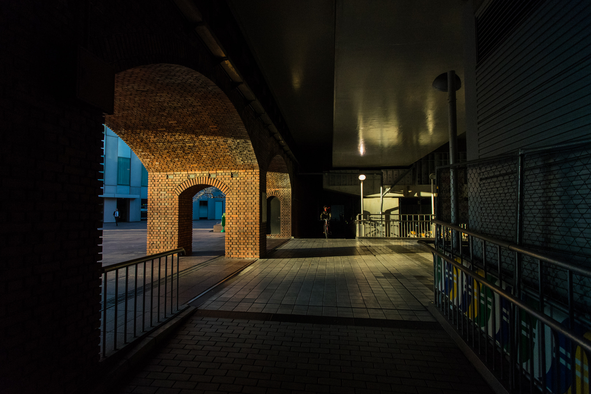 Sony a7 II + Canon EF 17-40mm F4L USM sample photo. Out of the dark photography