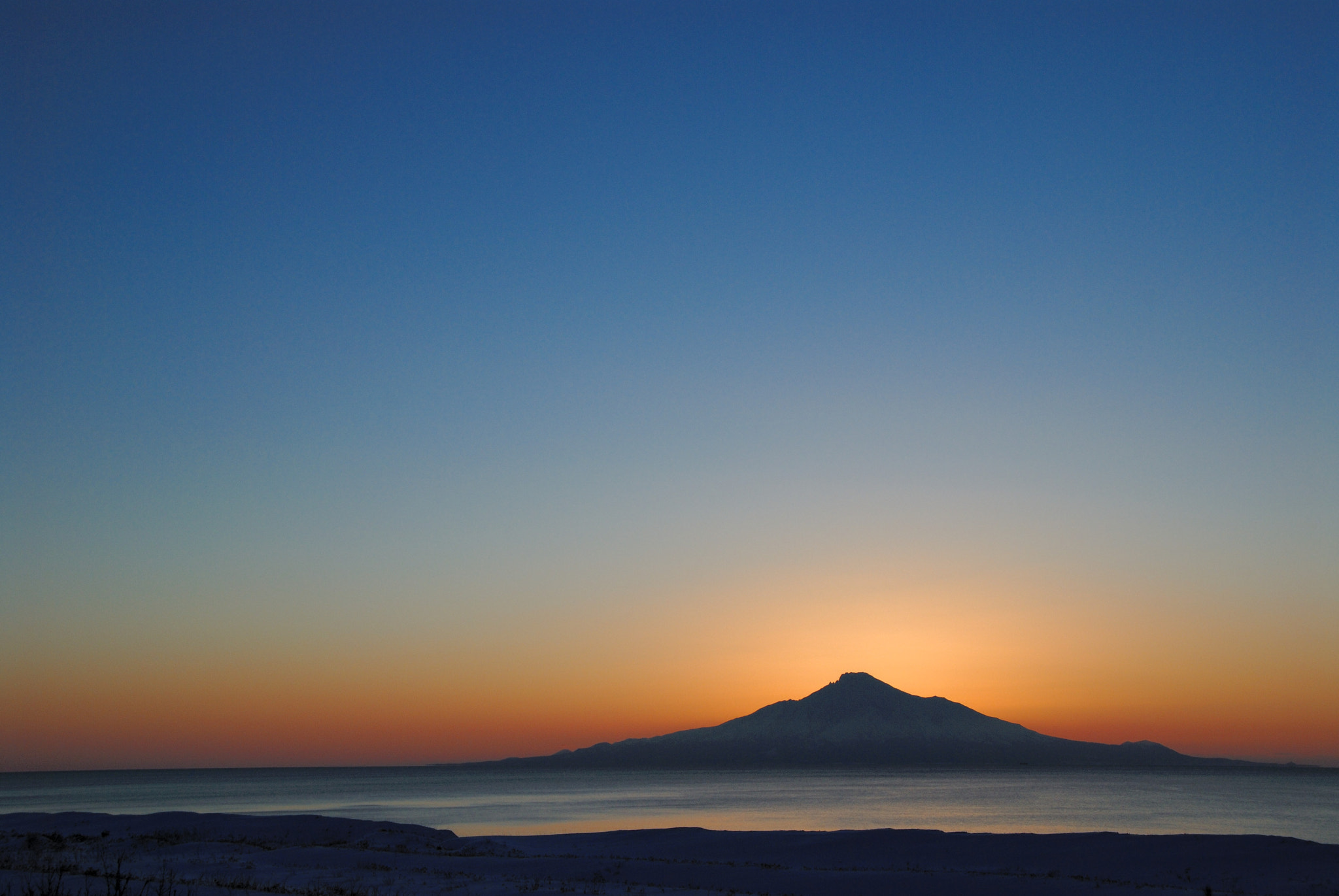 Nikon D200 sample photo. Rishiri island photography