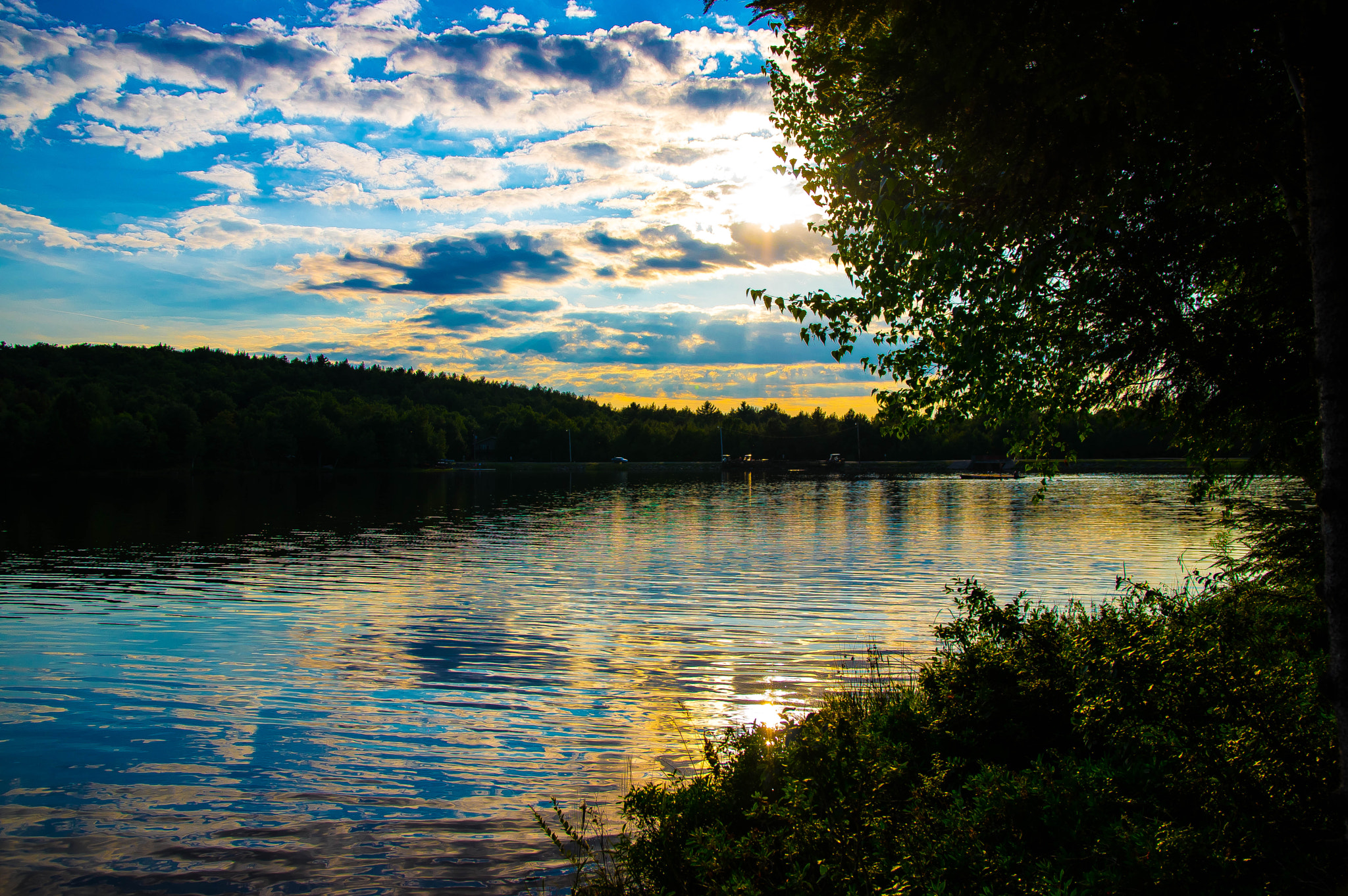 Sigma 17-70mm F2.8-4 DC Macro HSM Contemporary sample photo. Pocono lake house photography