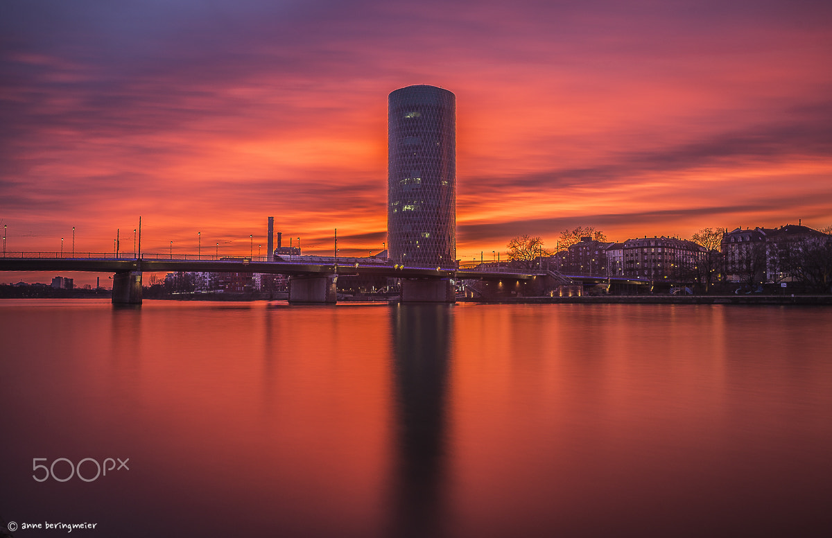 Nikon D600 + Nikon AF-S Nikkor 24mm F1.4G ED sample photo. Red / #frankfurt am main photography
