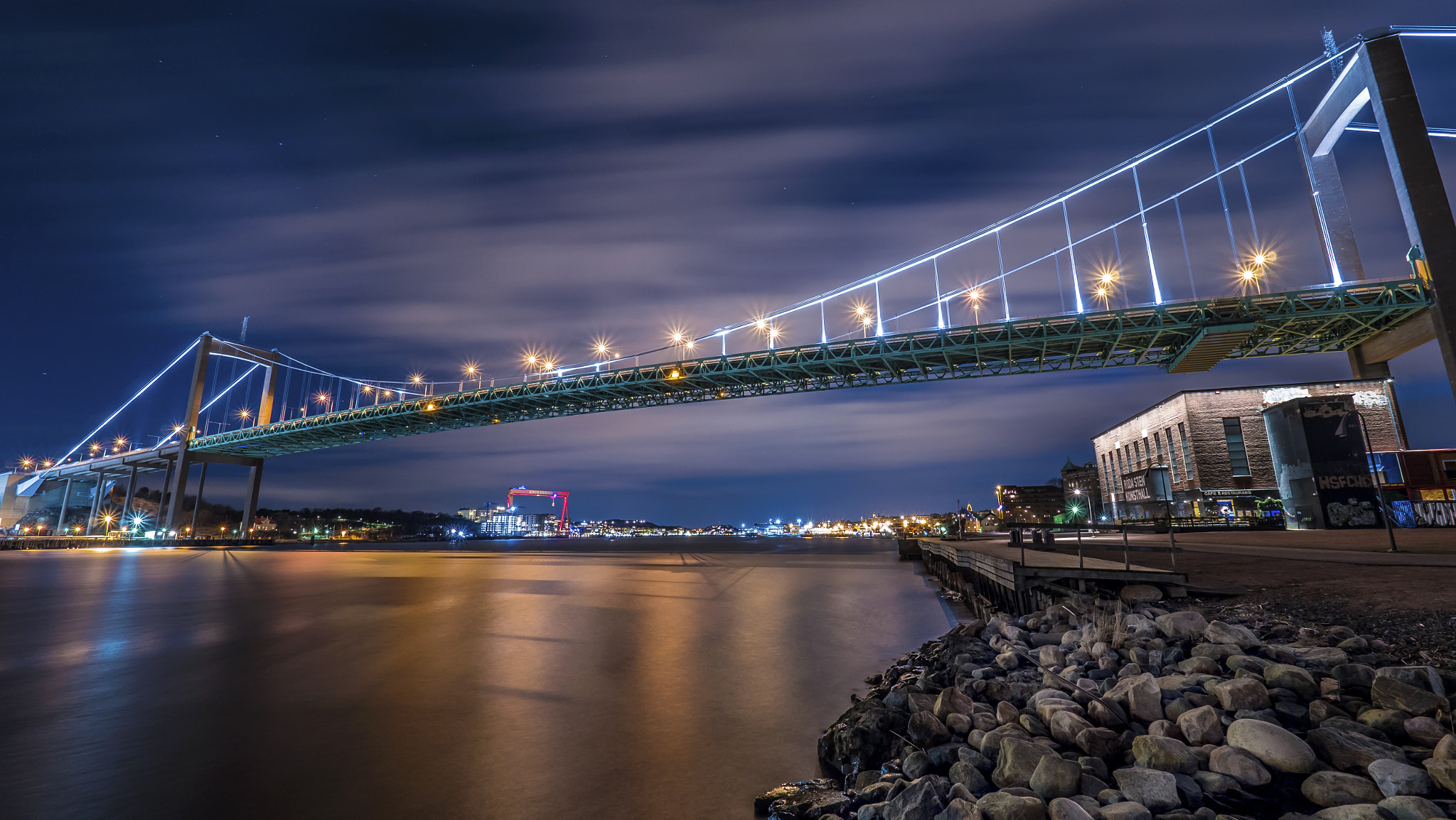 Panasonic Lumix DMC-GX8 + Olympus M.Zuiko Digital ED 7-14mm F2.8 PRO sample photo. Bridge gothenburg photography