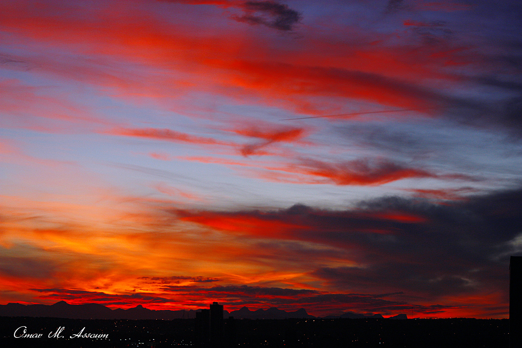 Canon EF 75-300mm F4.0-5.6 IS USM sample photo. Amazing sunset photography