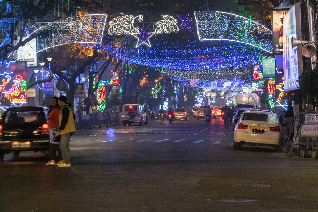 Park Street, Kolkata at New Year Time by ANIMESH MALAKAR on 500px.com