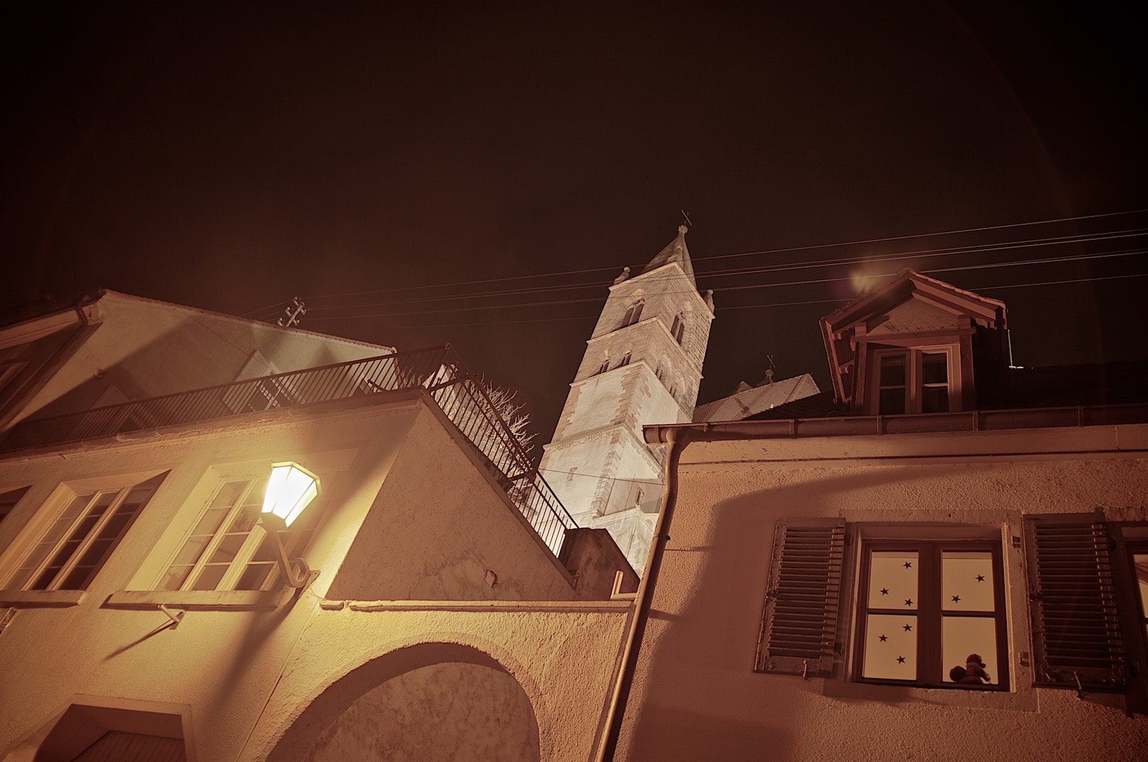 Pentax K-7 + Sigma 18-50mm F2.8 EX DC sample photo. Breisach at night photography