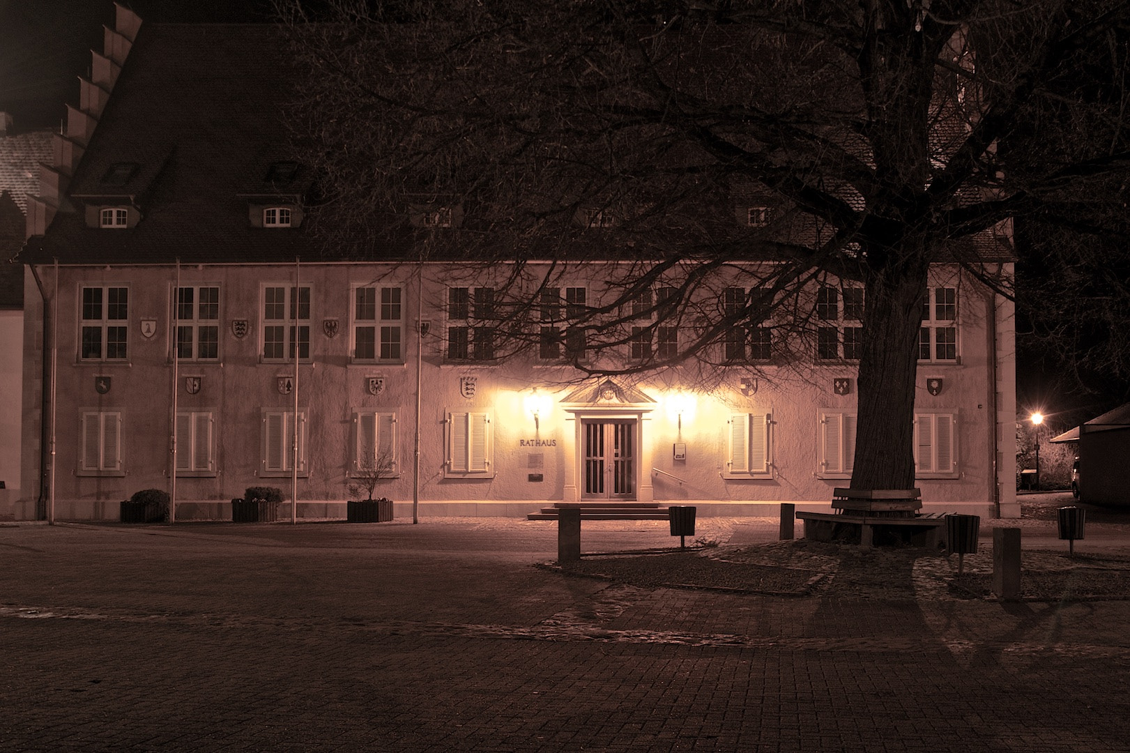 Pentax K-7 + Sigma 18-50mm F2.8 EX DC sample photo. Breisach at night photography