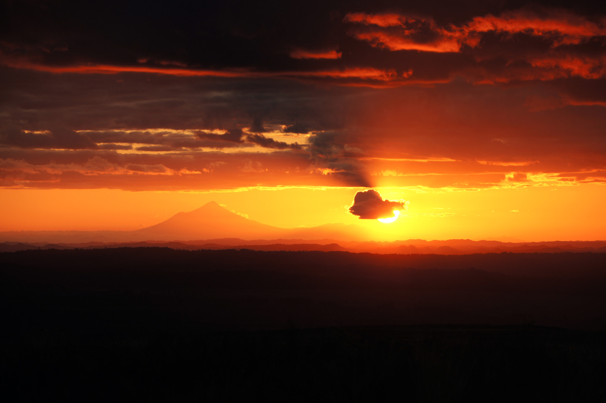 Sony Alpha DSLR-A580 sample photo. That sunset photography
