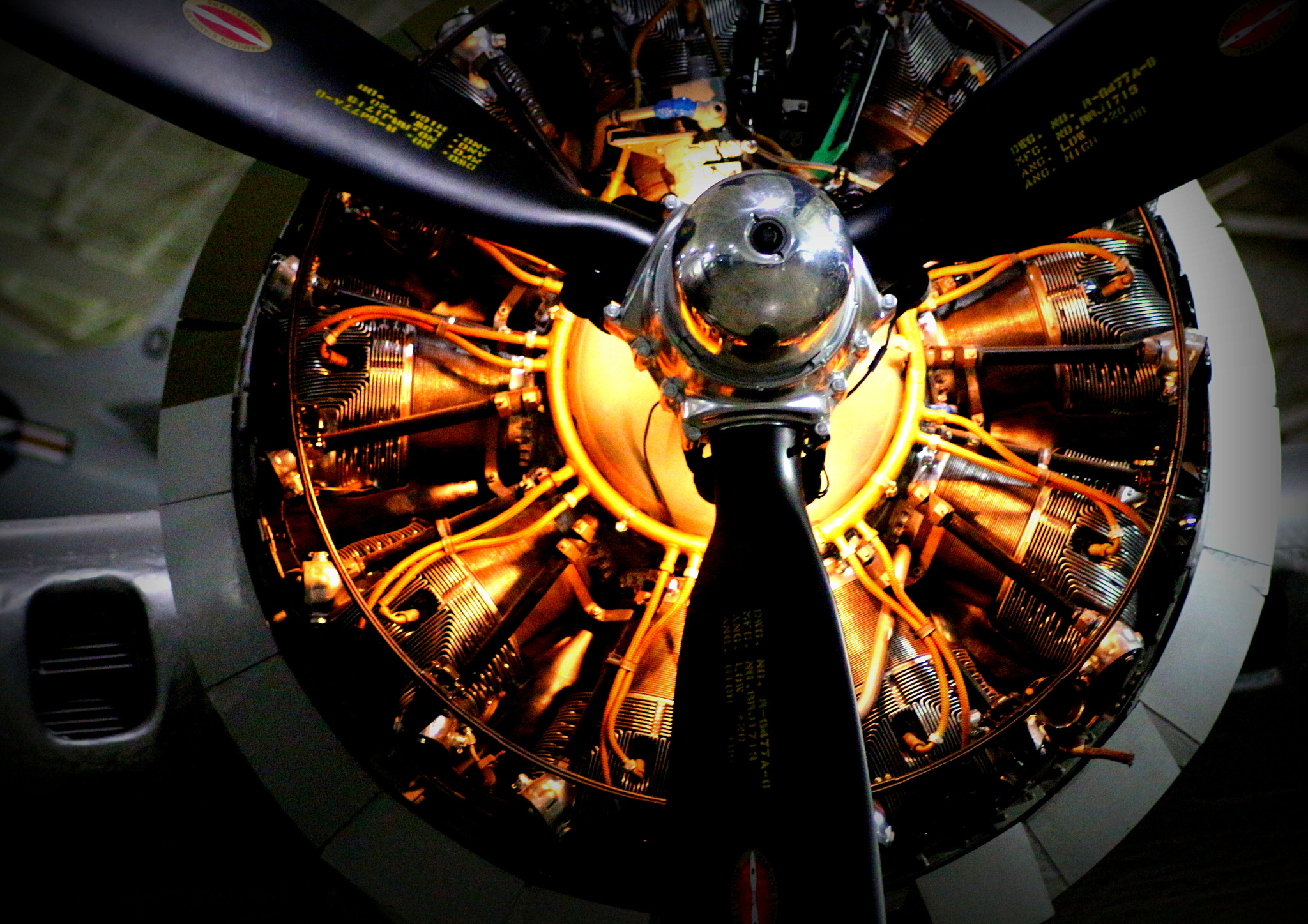 Canon EOS 100D (EOS Rebel SL1 / EOS Kiss X7) sample photo. Aircraft engine photography