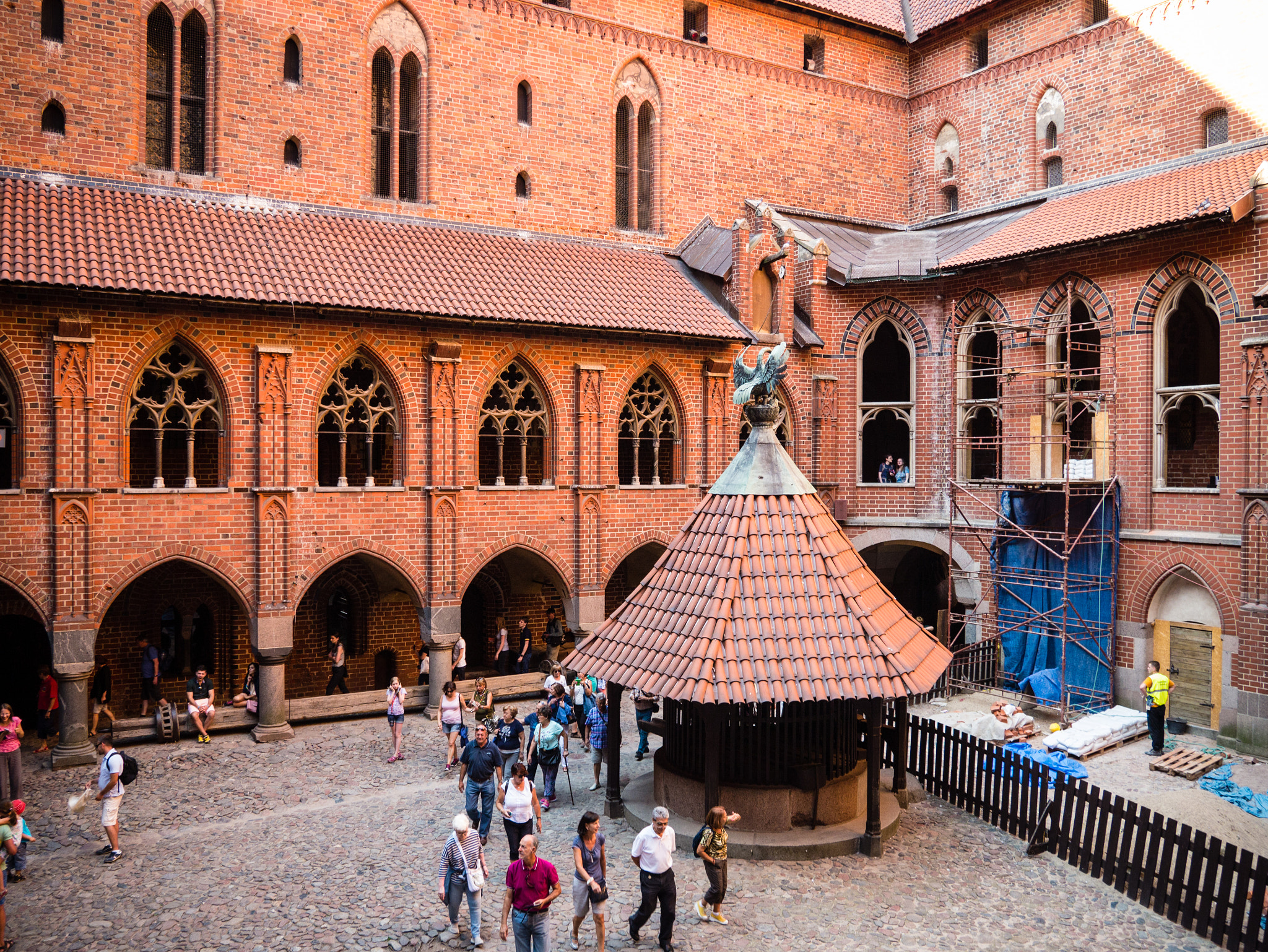Panasonic Lumix DMC-GF6 sample photo. Malbork citadel photography