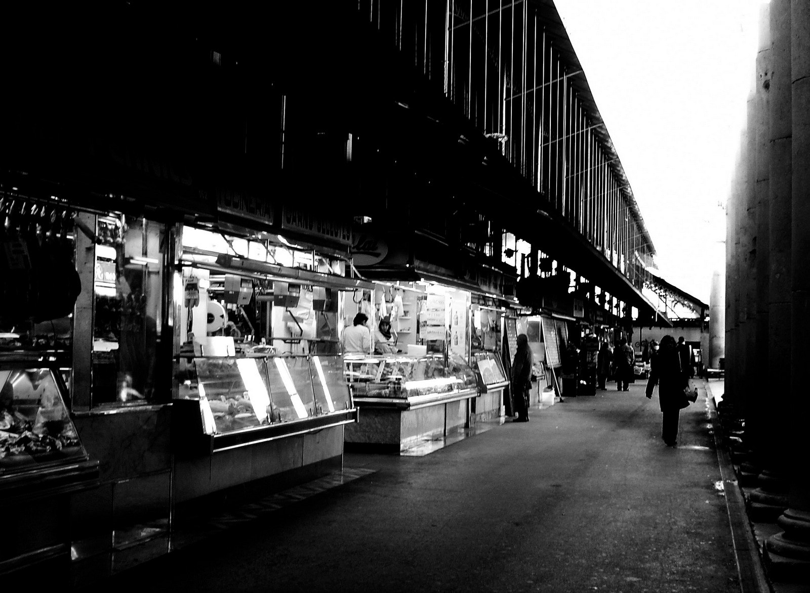 Sony DSC-P10 sample photo. Boqueria - market - bcn photography