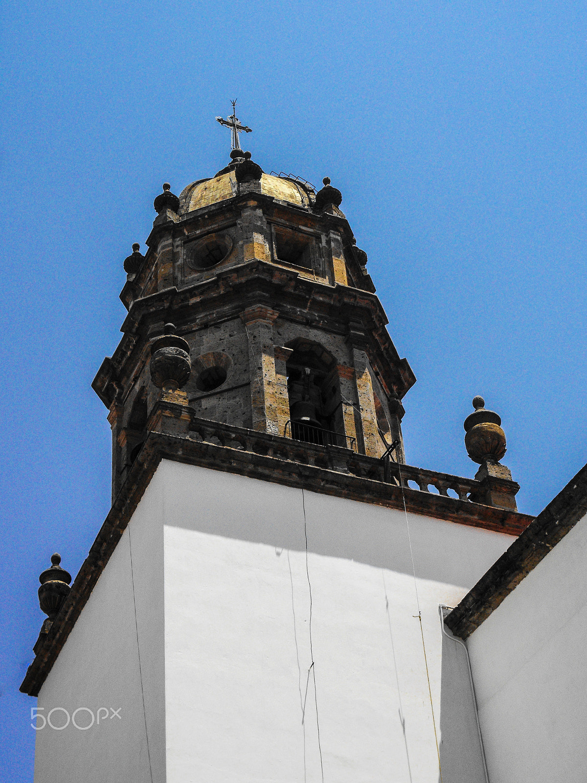 Samsung PL170,PL171 / VLUUPL170,PL171 sample photo. Tower of an old church in guadalajara mexico photography