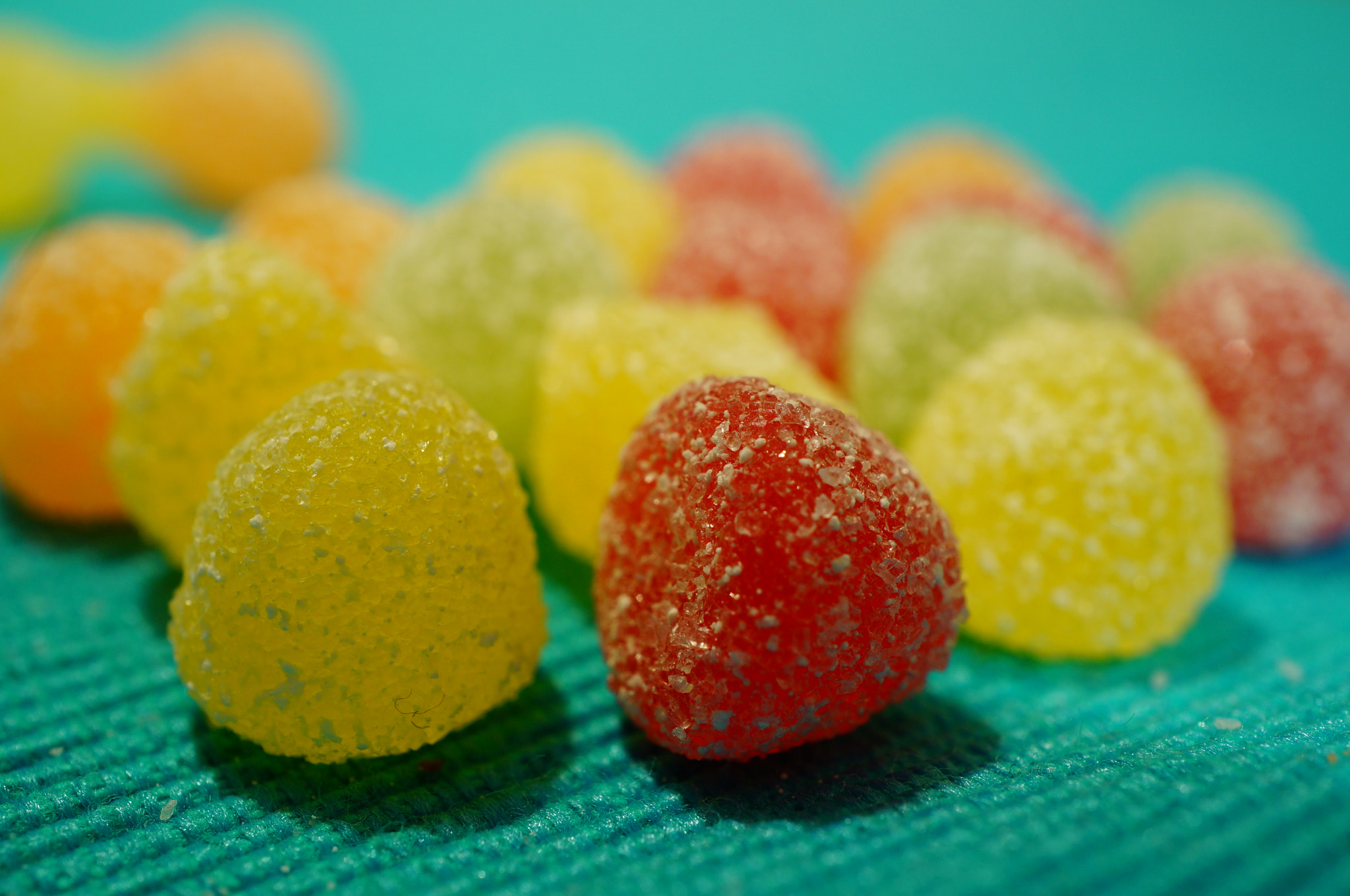 Sony Alpha NEX-6 + Sony E 30mm F3.5 Macro sample photo. Jelly gums photography