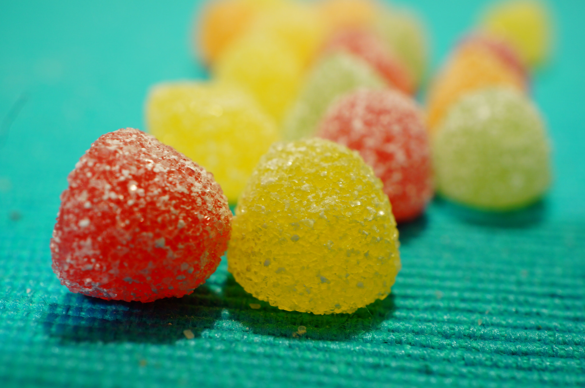 Sony Alpha NEX-6 + Sony E 30mm F3.5 Macro sample photo. Jelly gums photography