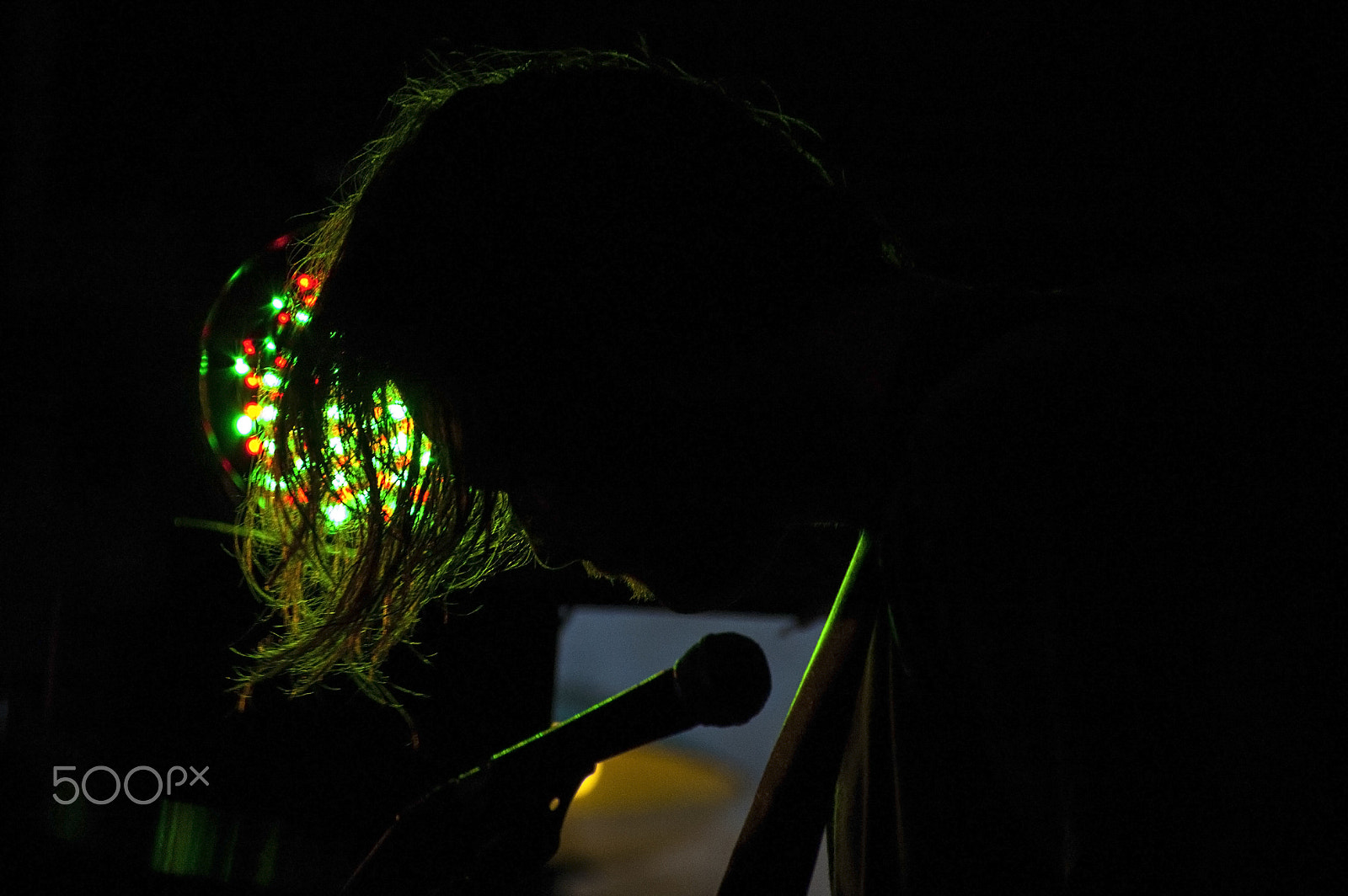 Nikon D70 sample photo. Borup koncert singer photography