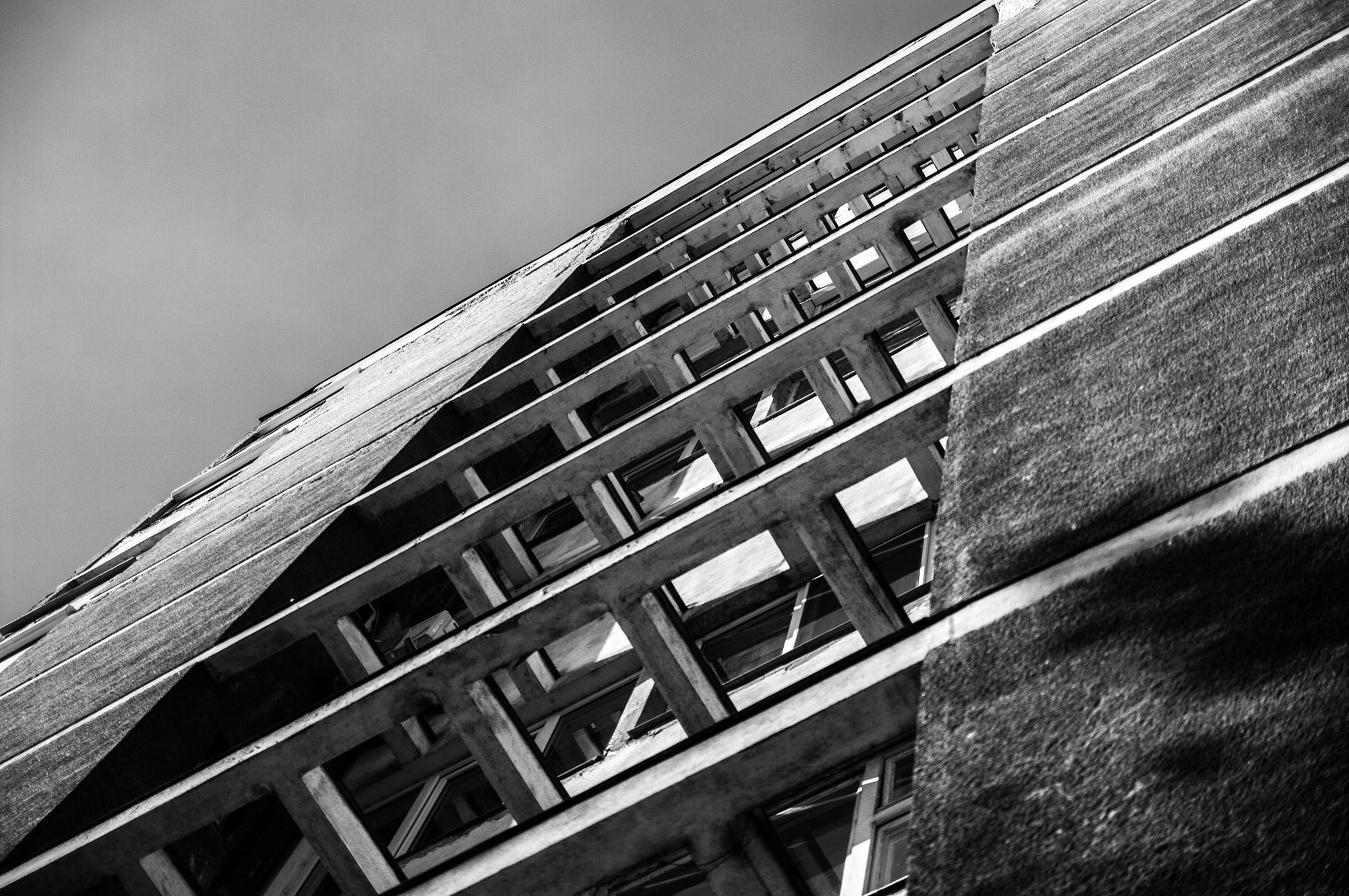 Pentax K20D sample photo. Building in oradea photography