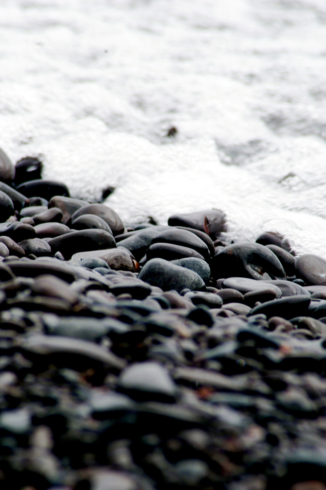 Pentax *ist DL sample photo. Rock stacks photography