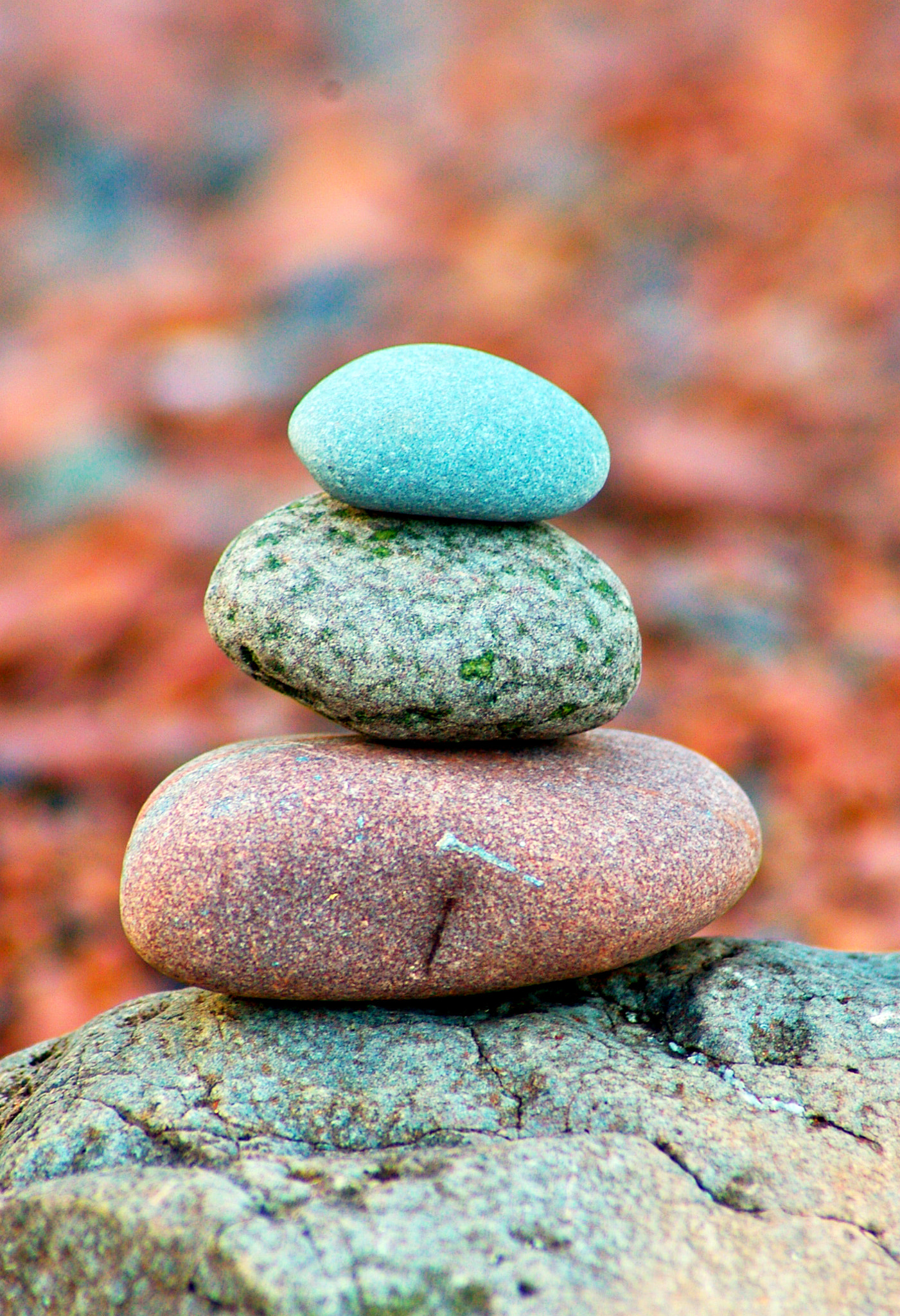 Pentax *ist DL sample photo. Rock stacks photography