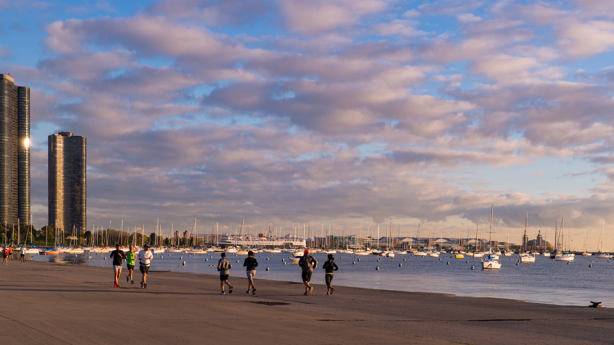 Nikon Df sample photo. Chicago lakefront photography