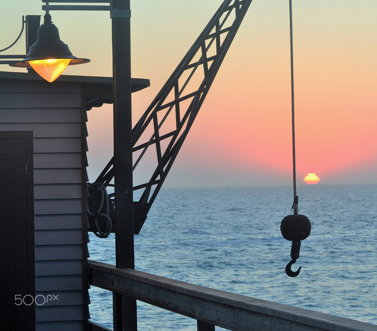 AF Zoom-Nikkor 70-300mm f/4-5.6D ED sample photo. Sunset at harbour in swakopmund photography