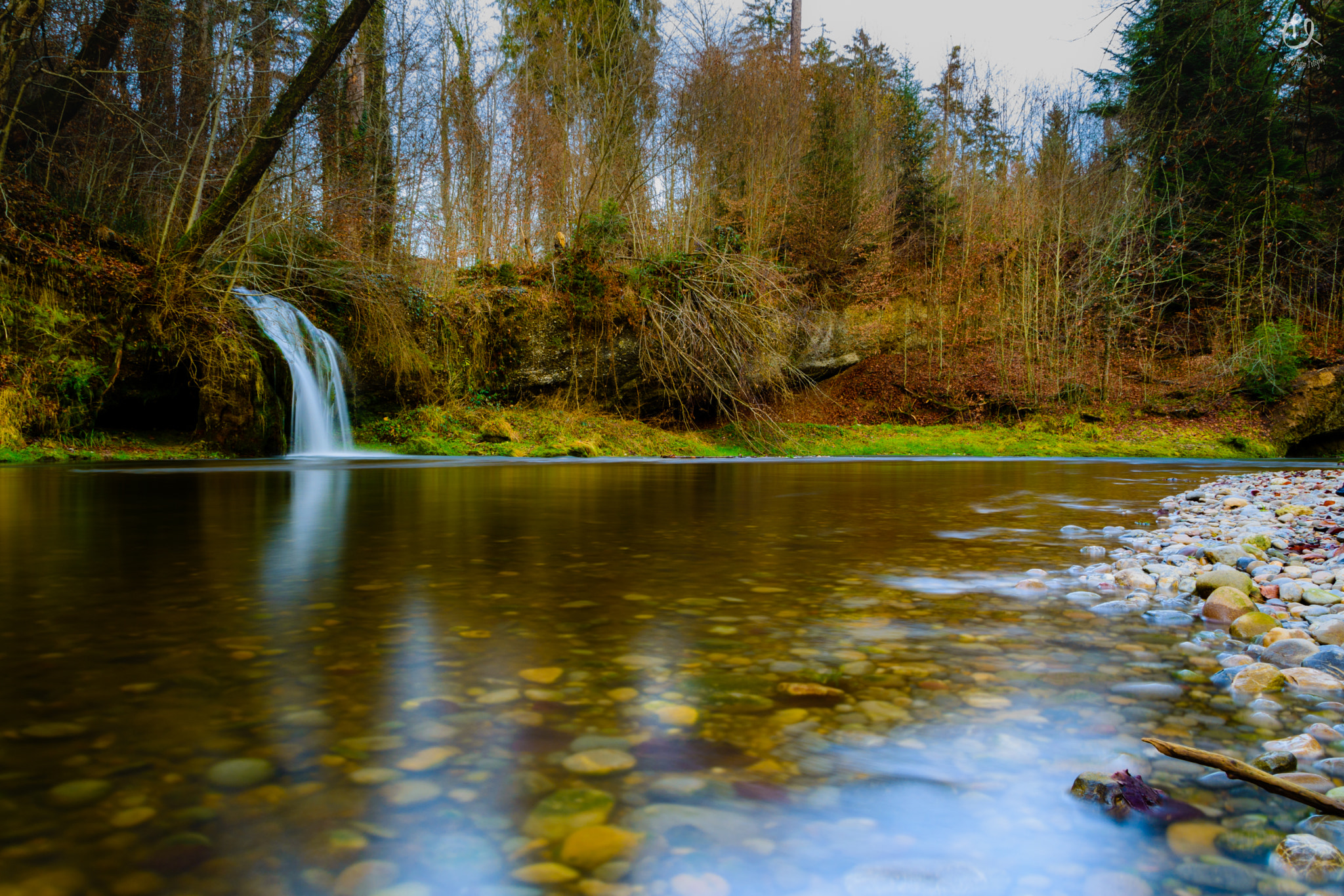 Sigma 18-250mm F3.5-6.3 DC OS HSM sample photo. Jona kleiner seitenbach mit wasserfall photography