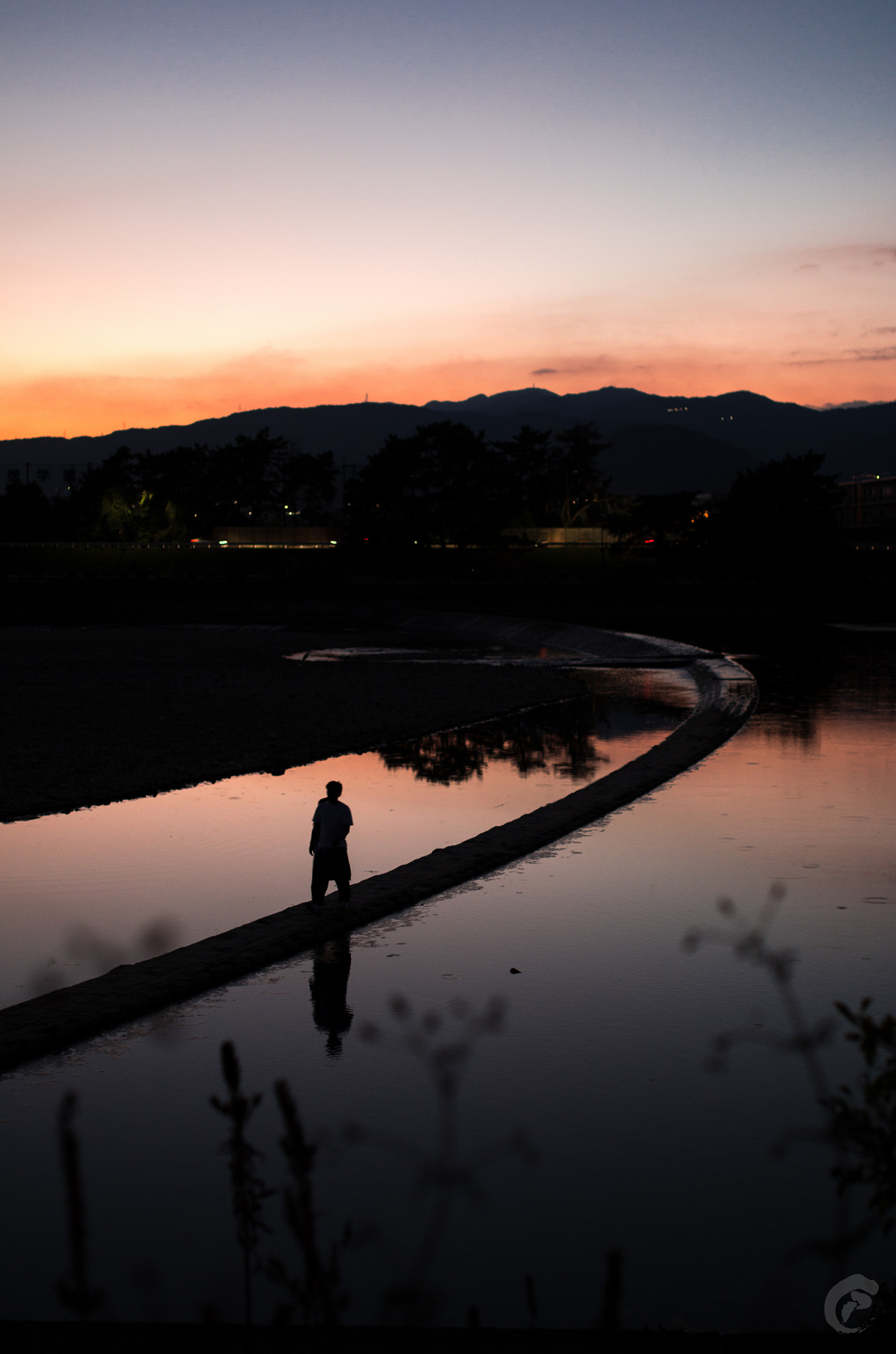 Pentax K-30 + Sigma 35mm F1.4 DG HSM Art sample photo. Crossing the river photography