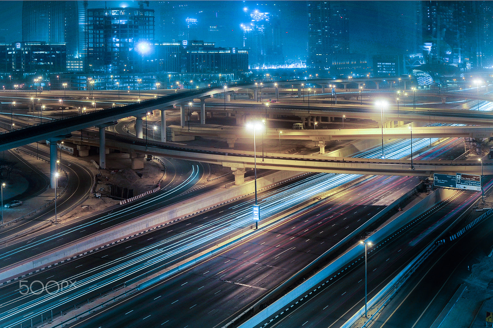 Nikon D3X sample photo. Highway and crossovers photography
