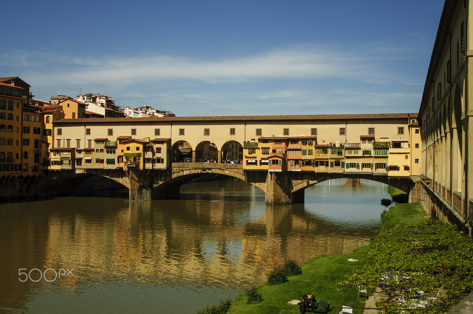 Nikon D2Xs sample photo. Ponte vecchio firenze, fiume arno photography