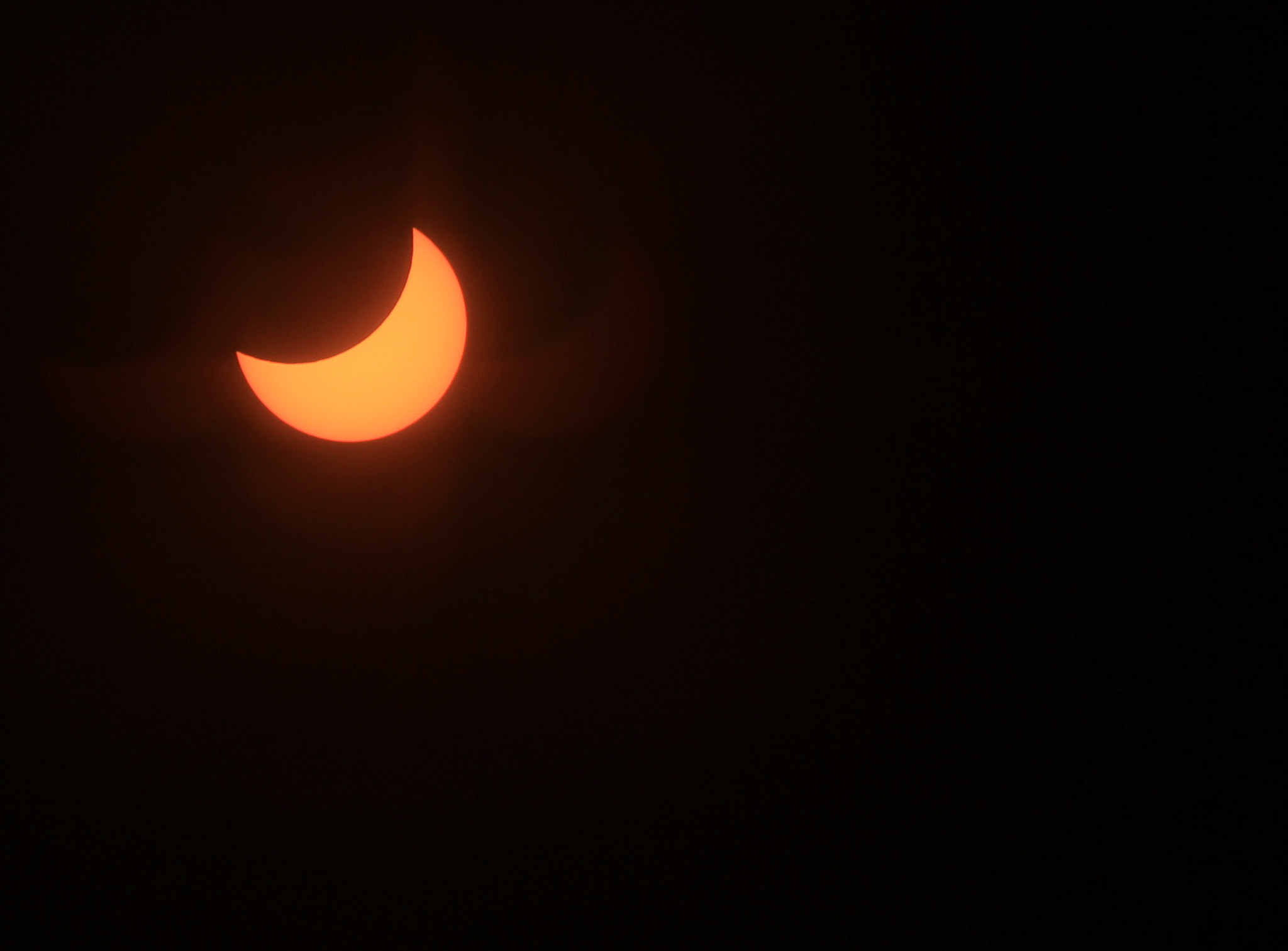 Sigma 50-200mm F4-5.6 DC OS HSM sample photo. Eclipse photography