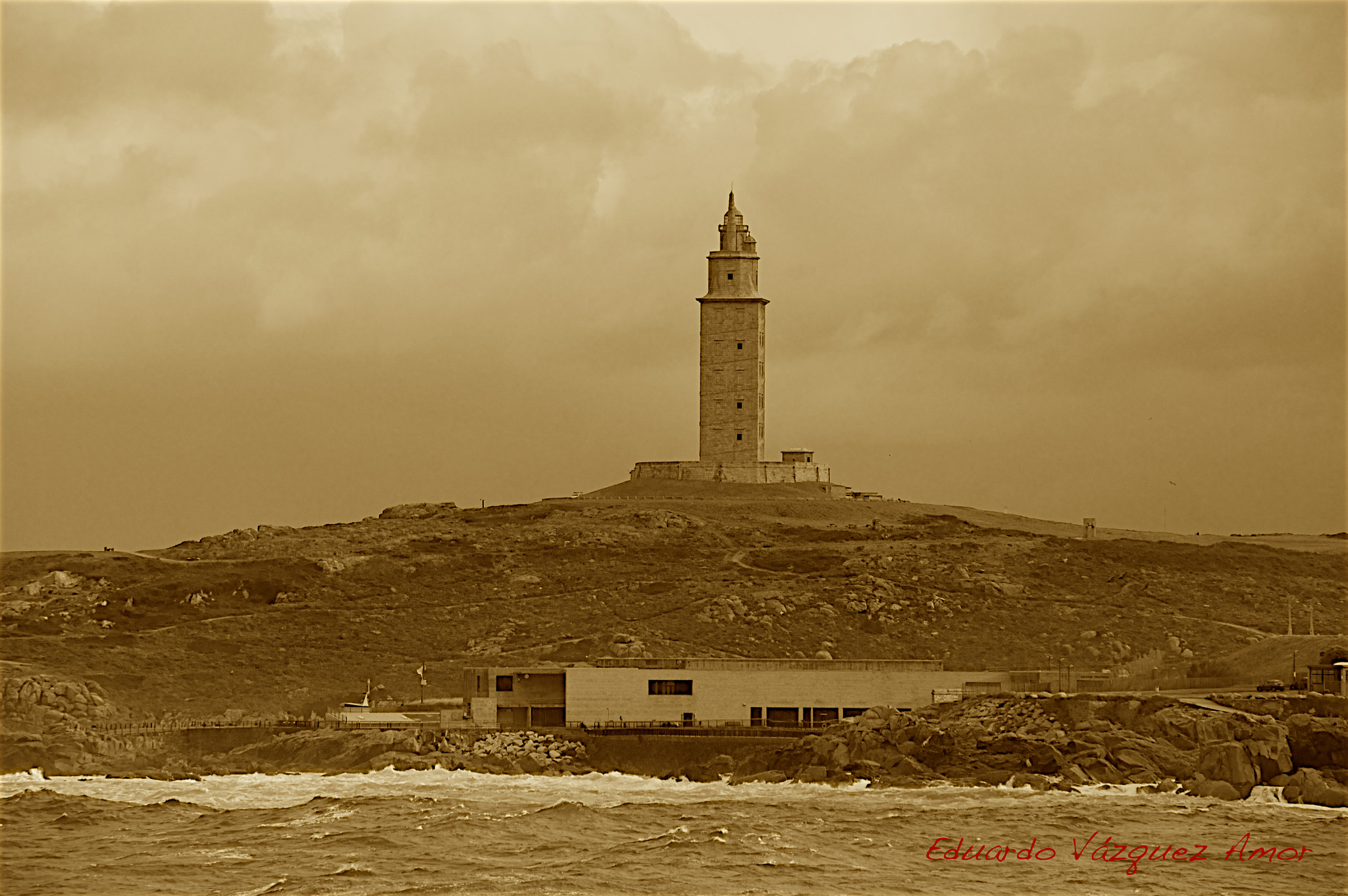 Pentax K-7 + Sigma Lens (3 255) sample photo. Tower of hercules photography