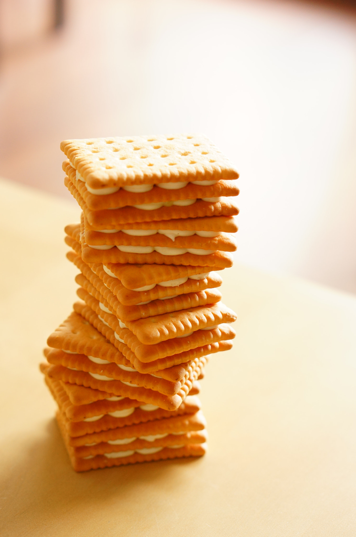 Sony Alpha NEX-5N + Sony E 50mm F1.8 OSS sample photo. Stack of biscuits photography