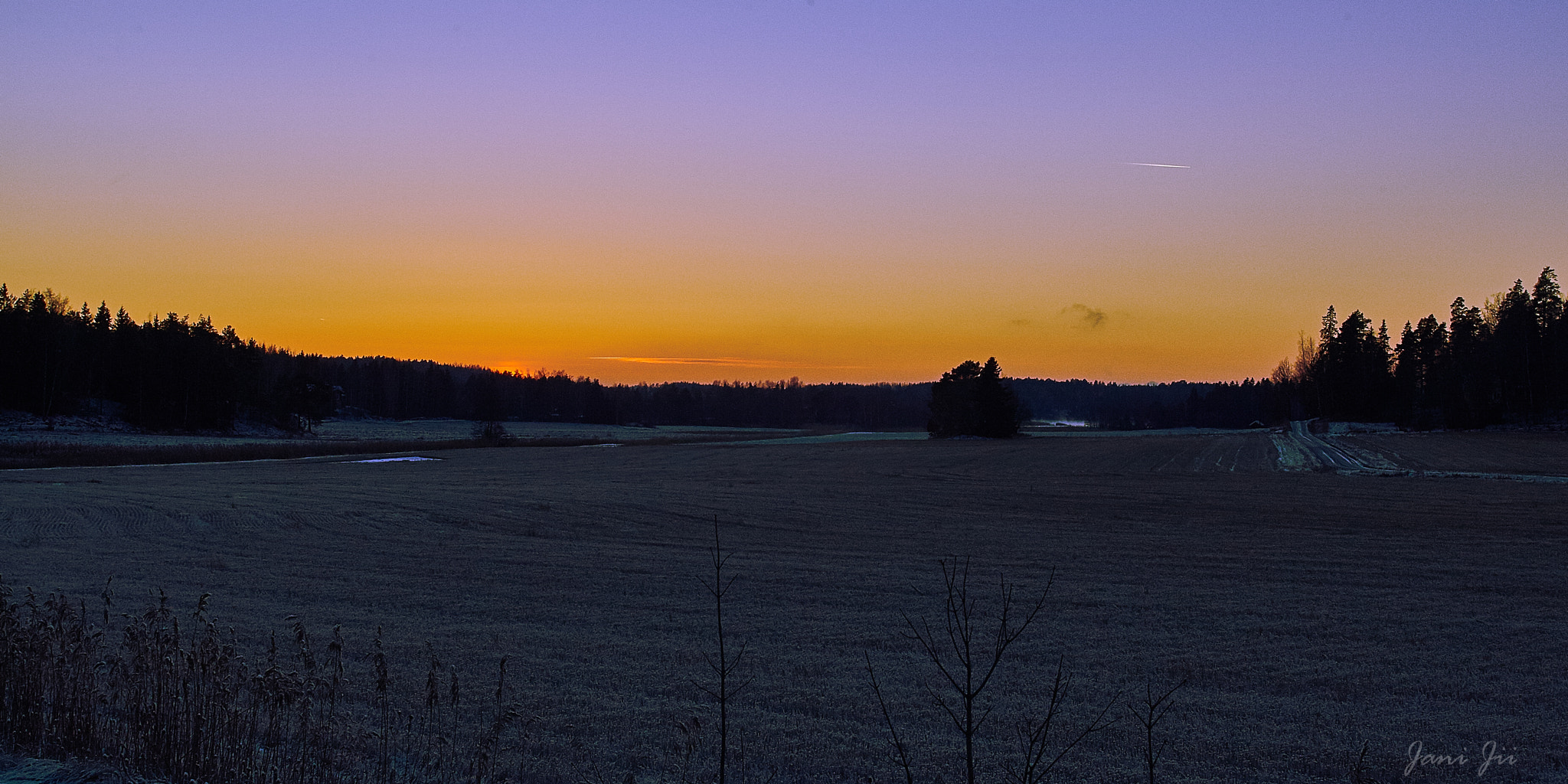 Canon EF 20-35mm f/2.8L sample photo. Sunset at kirjala photography