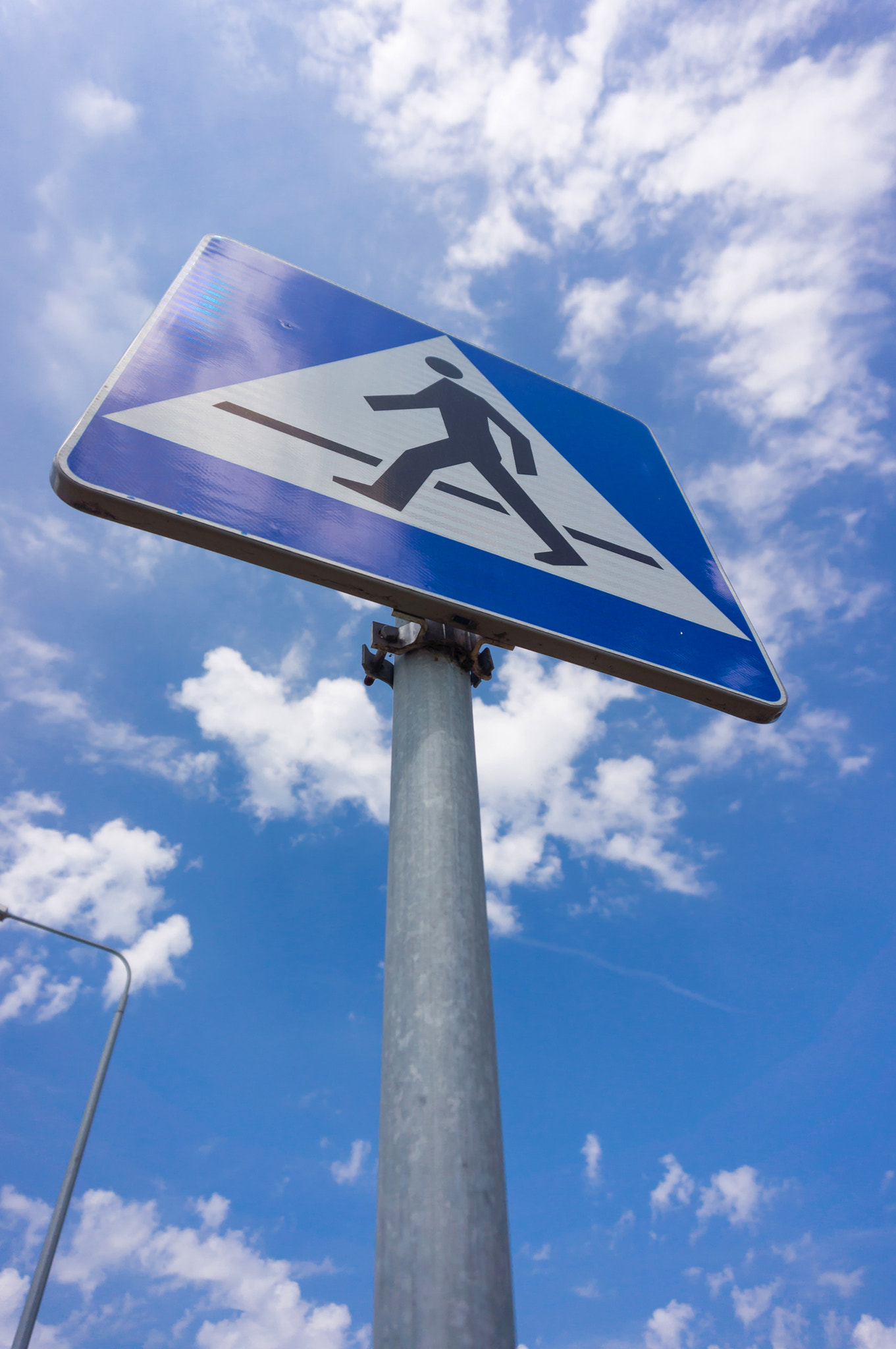 Sony E 16-50mm F3.5-5.6 PZ OSS sample photo. Zebra crossing sign photography