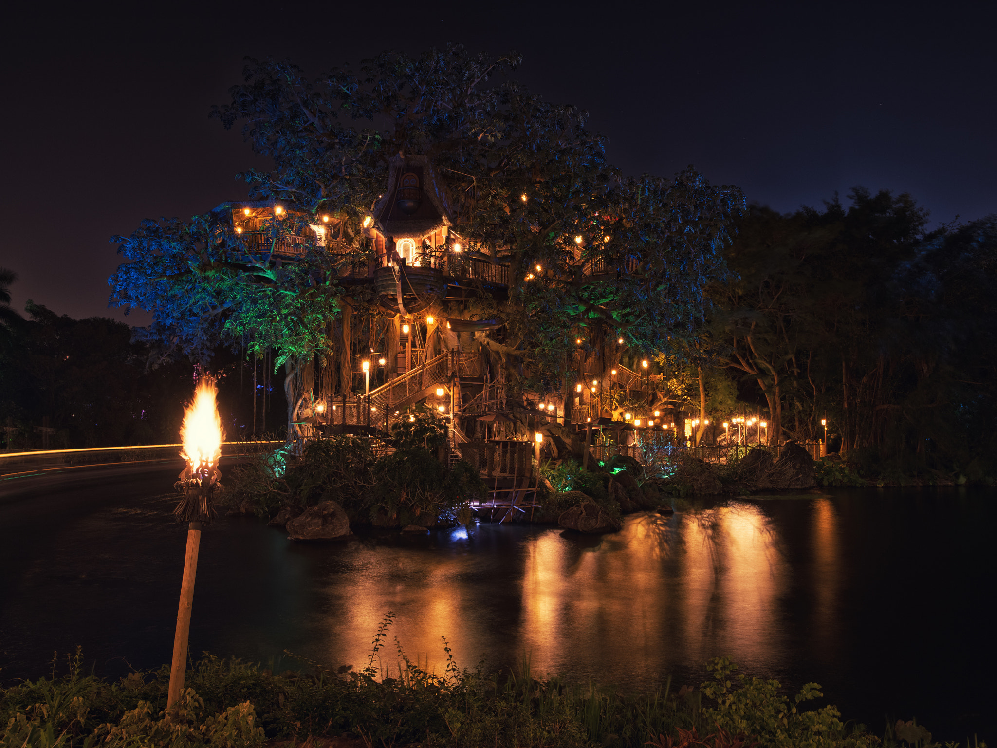 Pentax 645Z + HD Pentax-D FA645 35mm F3.5 AL [IF] sample photo. Disney at night photography