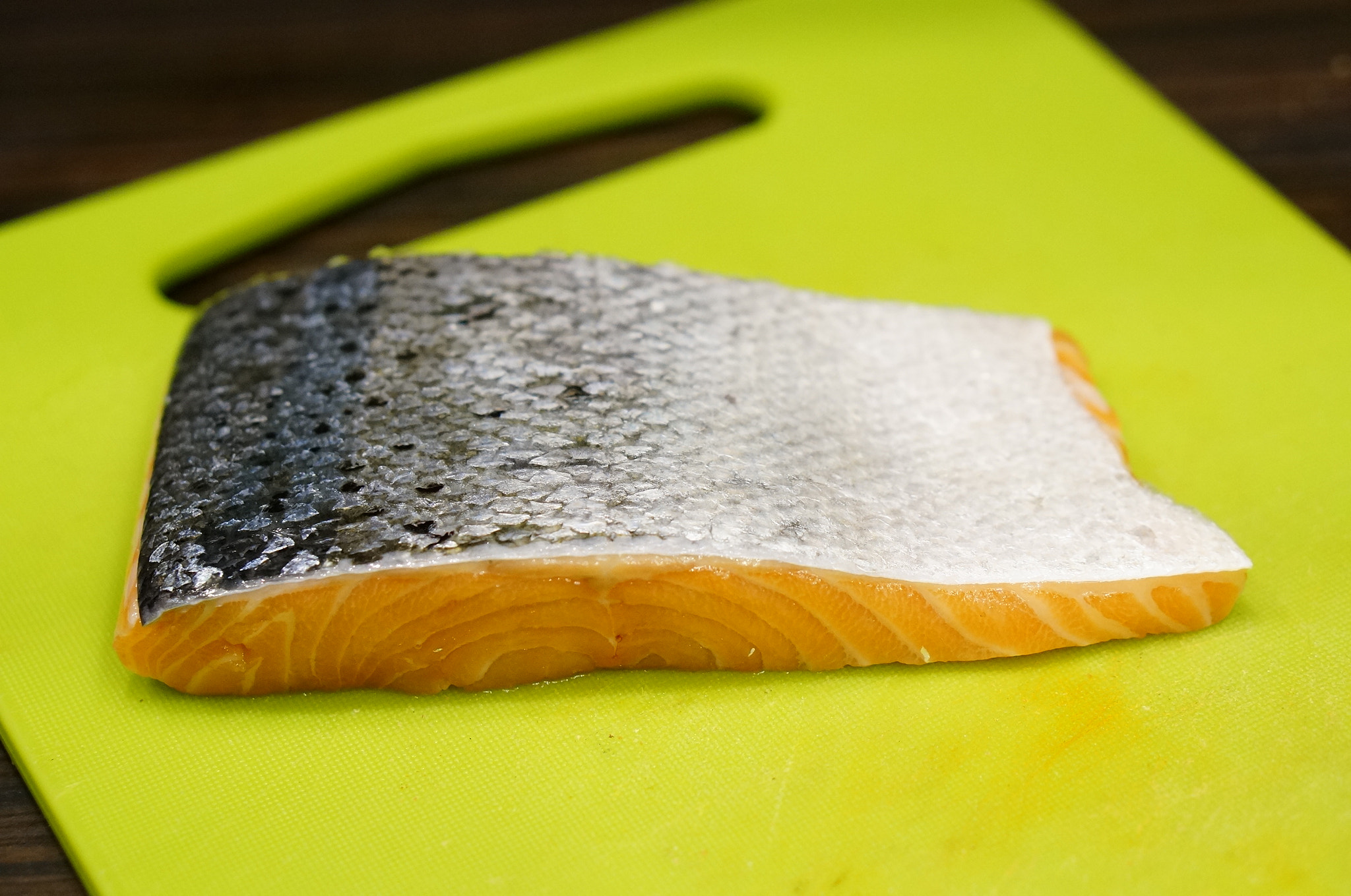 Sony Alpha NEX-6 + Sony E 50mm F1.8 OSS sample photo. Salmon piece photography