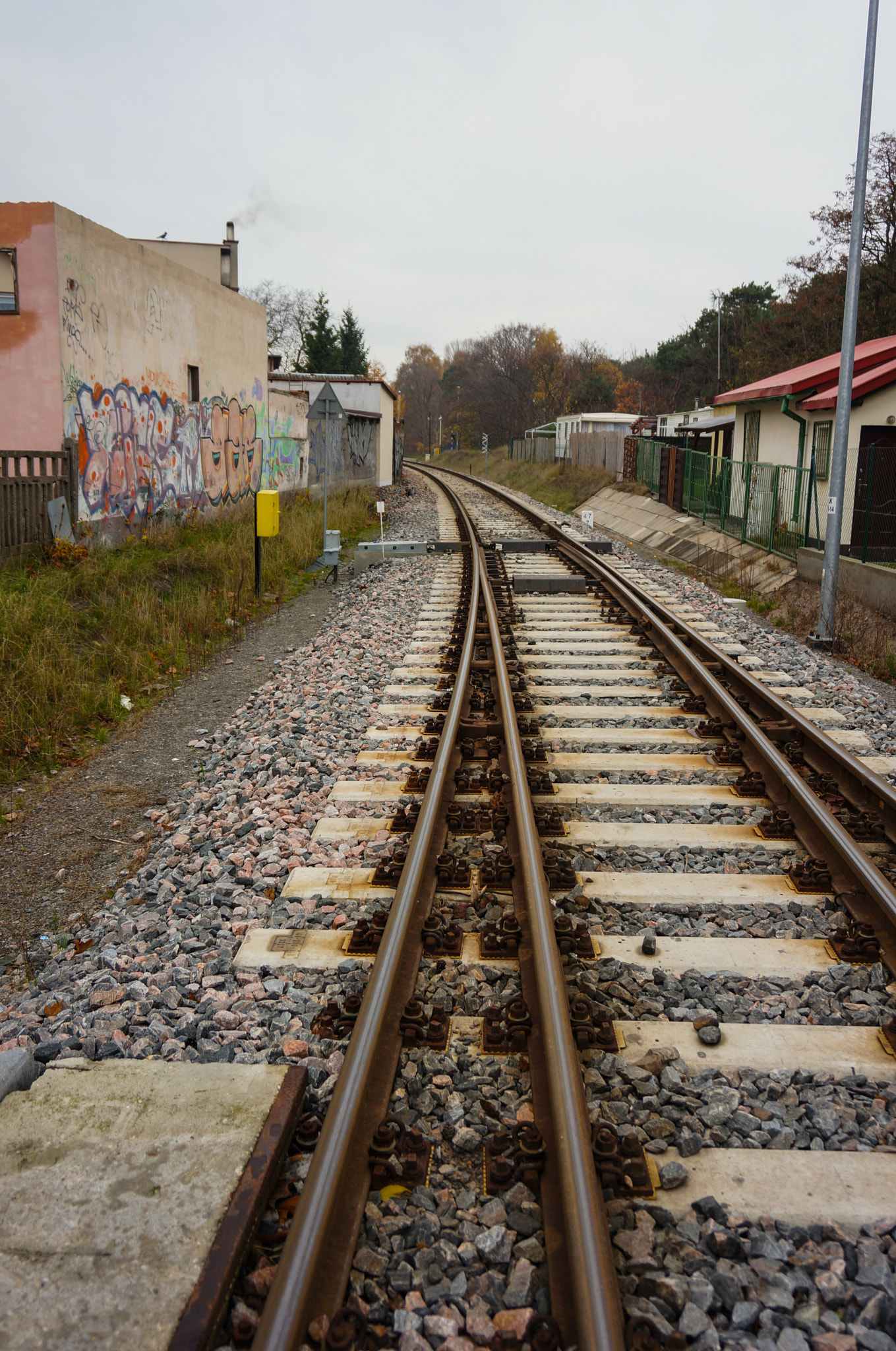 Sony E 16-50mm F3.5-5.6 PZ OSS sample photo. Train track photography