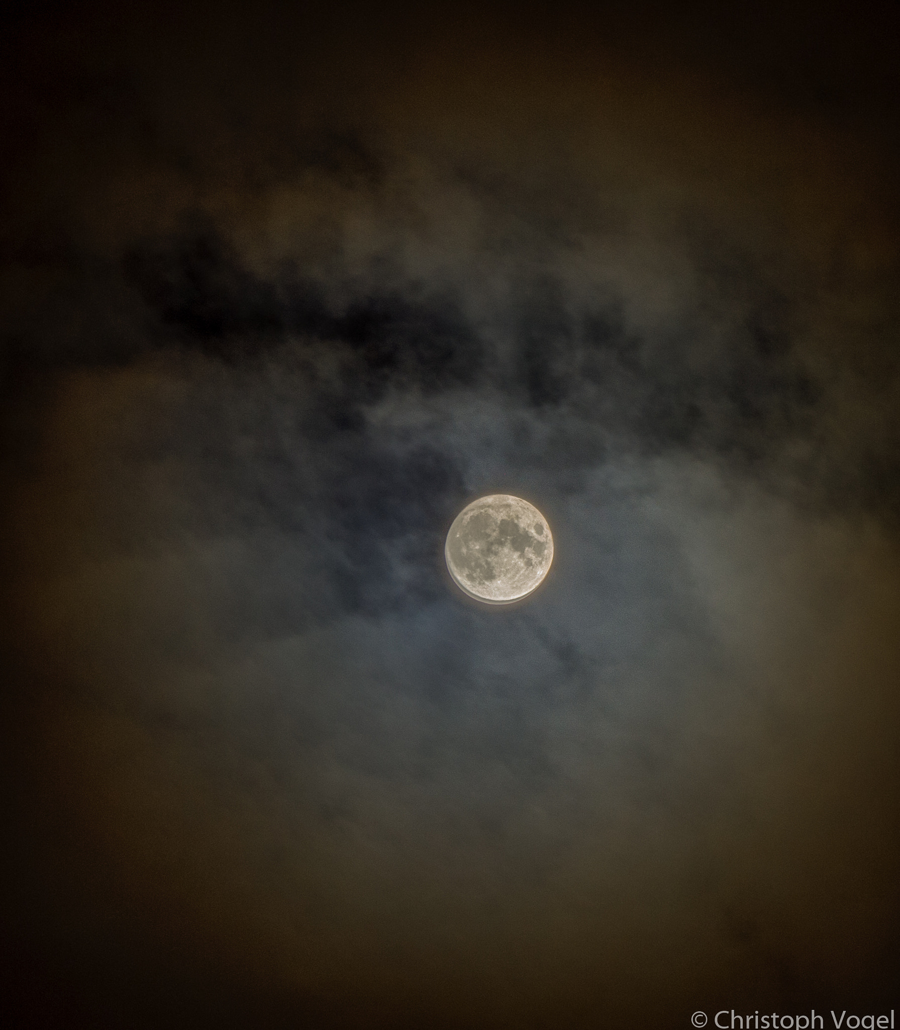 Panasonic Lumix DMC-G2 sample photo. Chrismas full moon 2015 photography