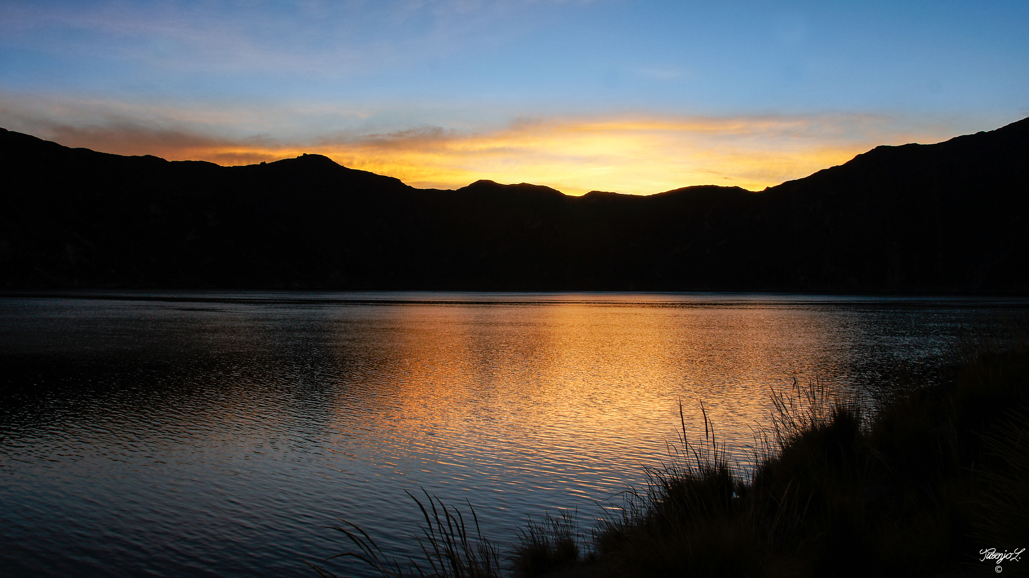 Sony Alpha DSLR-A580 sample photo. Quilotoa photography