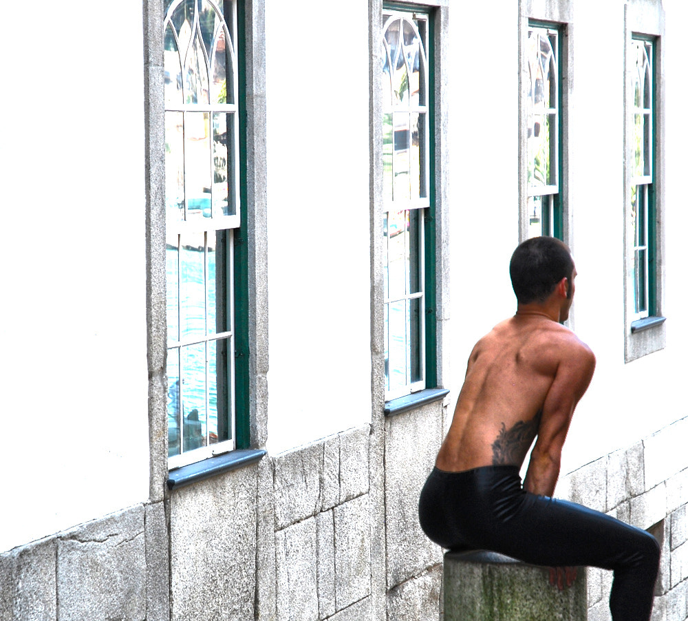 Nikon D40X sample photo. Performer photography