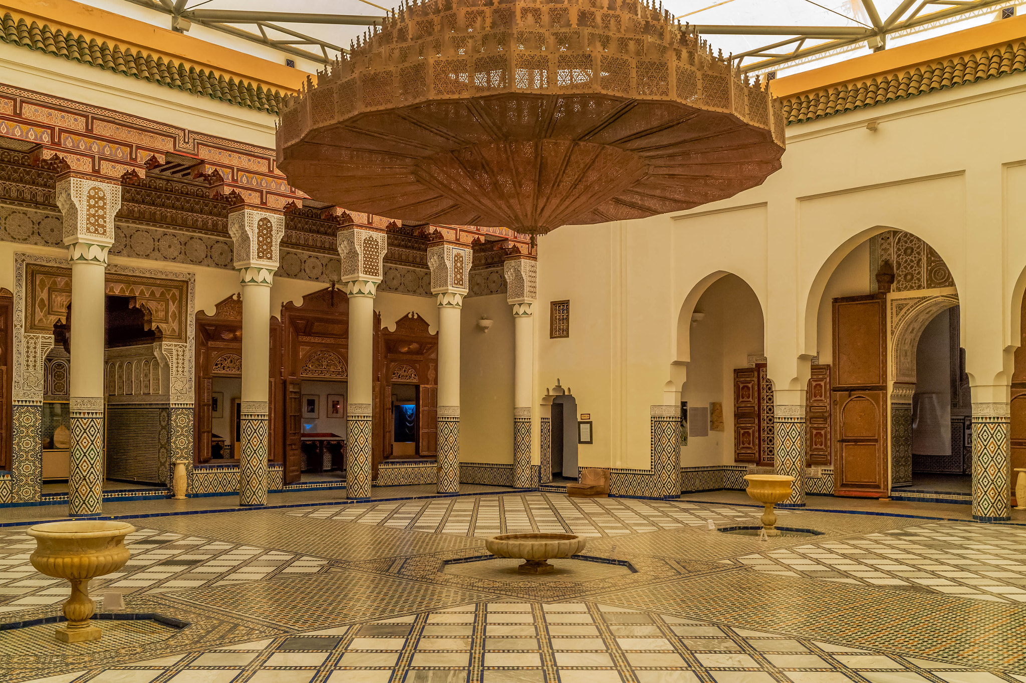 Nikon D4S + AF-S Nikkor 35mm f/1.8G sample photo. Musee marrakech photography