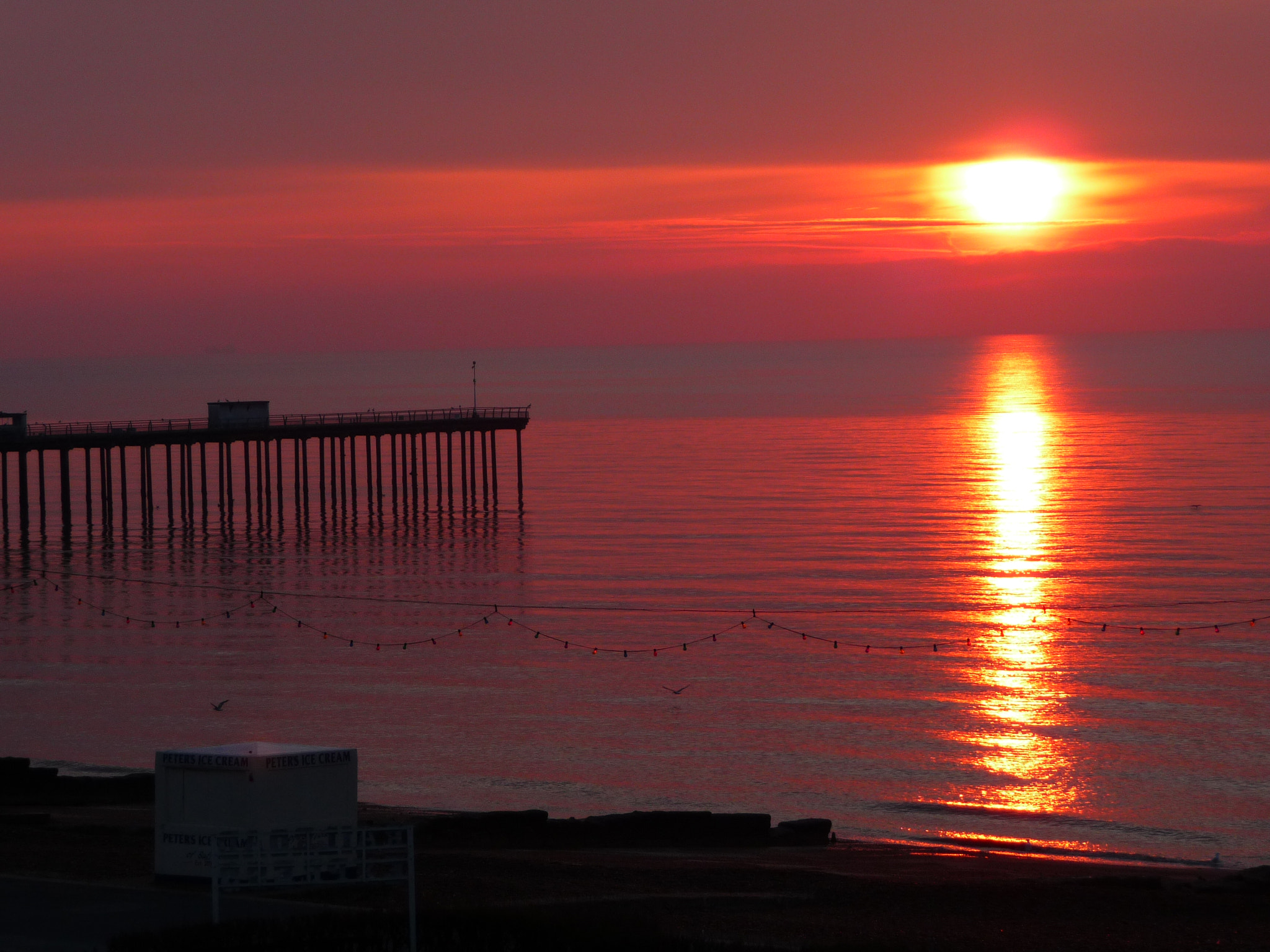 Panasonic DMC-TZ15 sample photo. Eastcoast sunrise photography