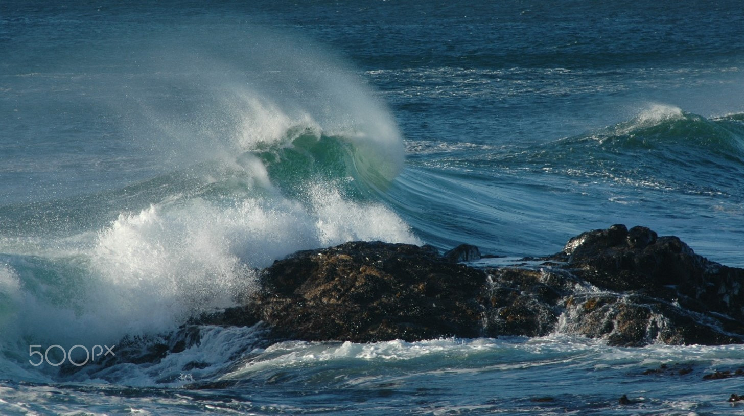 AF Zoom-Nikkor 70-300mm f/4-5.6D ED sample photo. Stormy seascape near cape town photography