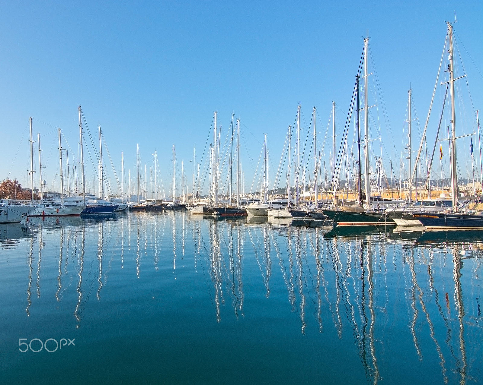 Nikon D7100 + Zeiss Milvus 85mm f/1.4 sample photo. Marina with boats photography