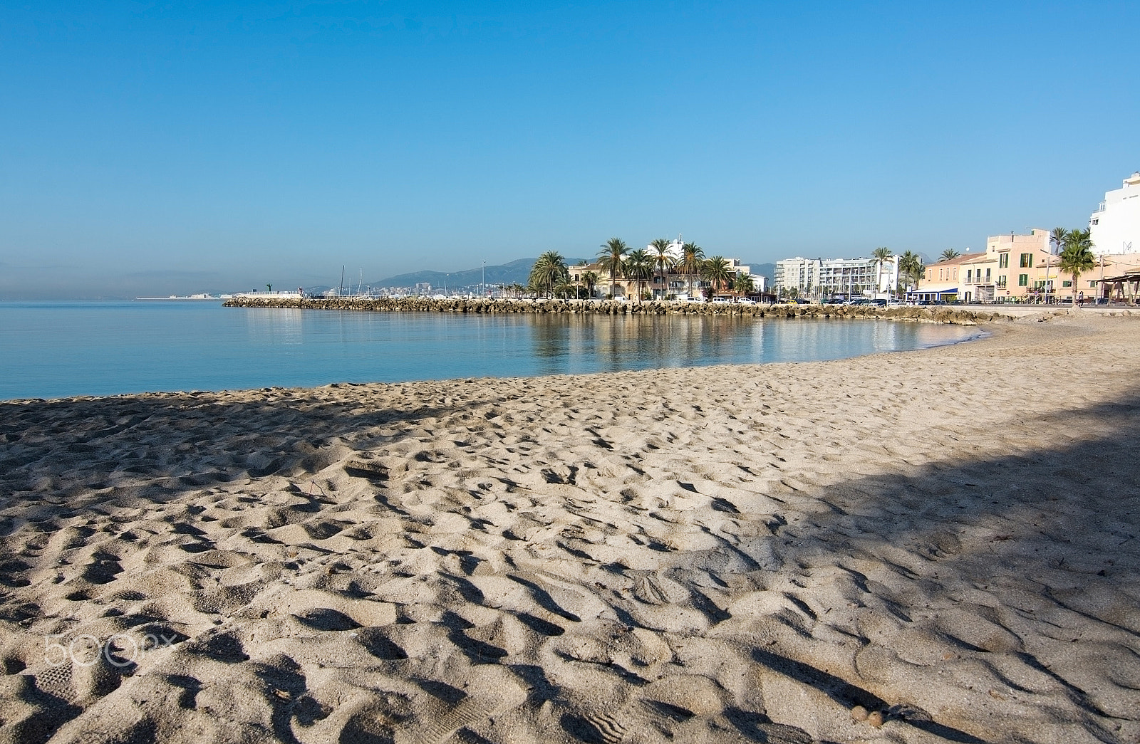 Nikon AF-S Nikkor 17-35mm F2.8D ED-IF sample photo. Sunny bike route along the mediterranean photography