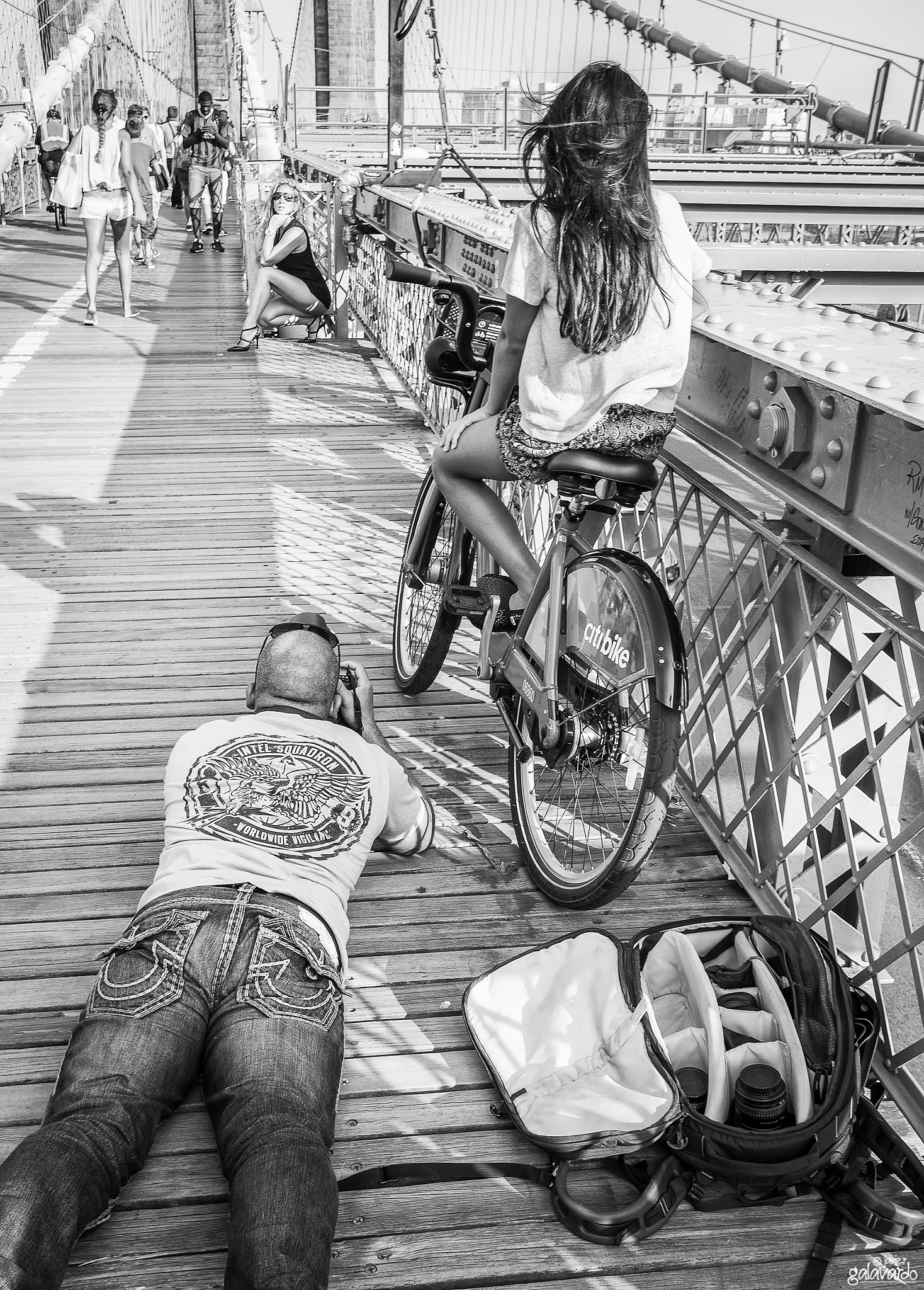 Panasonic Lumix DMC-GX7 + OLYMPUS M.9-18mm F4.0-5.6 sample photo. Brooklin bridge photo shoot photography