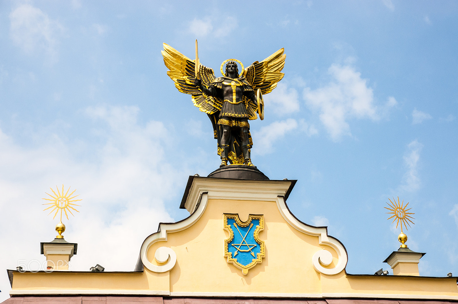 Nikon D40 sample photo. Archangel mikhail kiev photography
